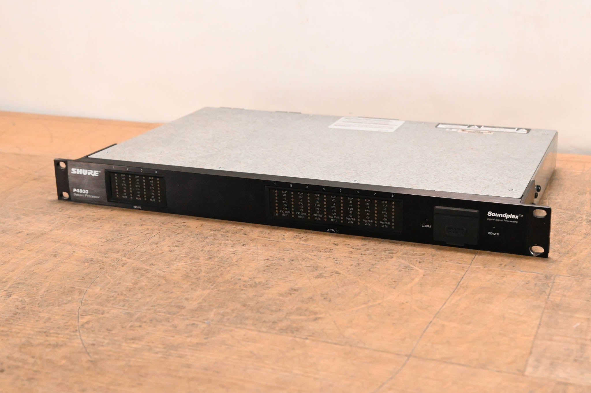 Shure P4800 4x8 Digital Signal Processor