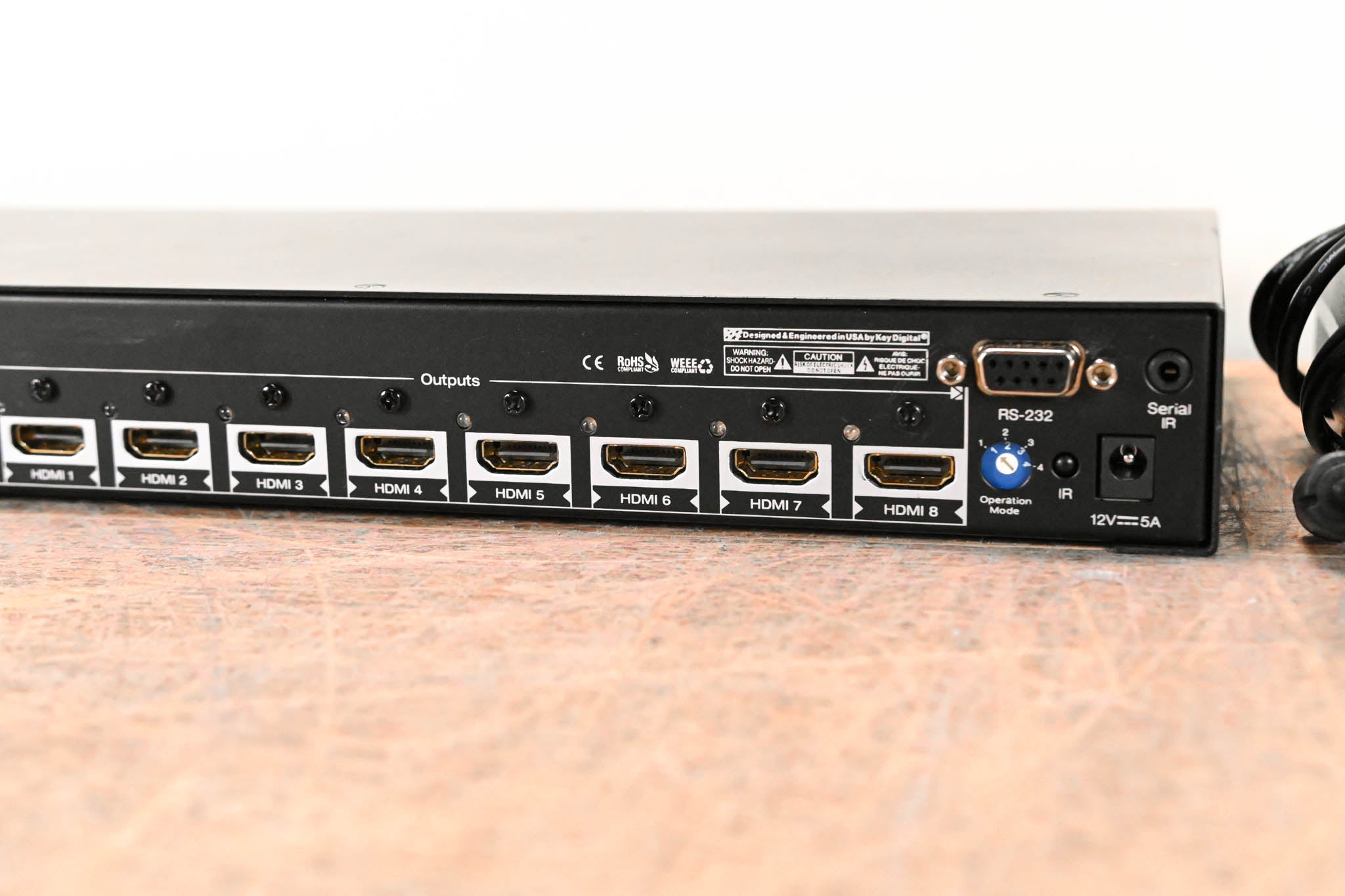Key Digital KD-8X8CS 8 Inputs to 8 Outputs HDMI Matrix Switcher
