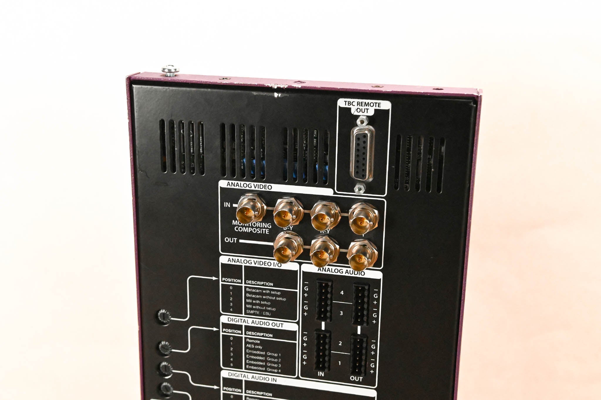 Miranda VTR-100 Analog to Digital Bi-Directional Media Converter