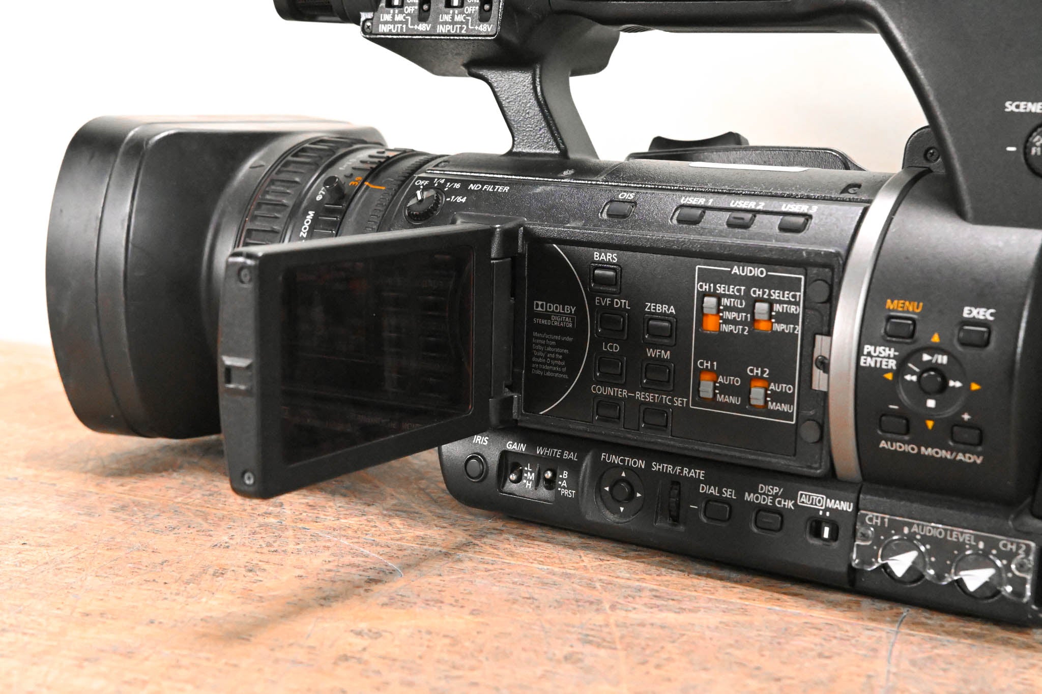 Panasonic AG-AC160AP AVCCAM HD Handheld Camcorder