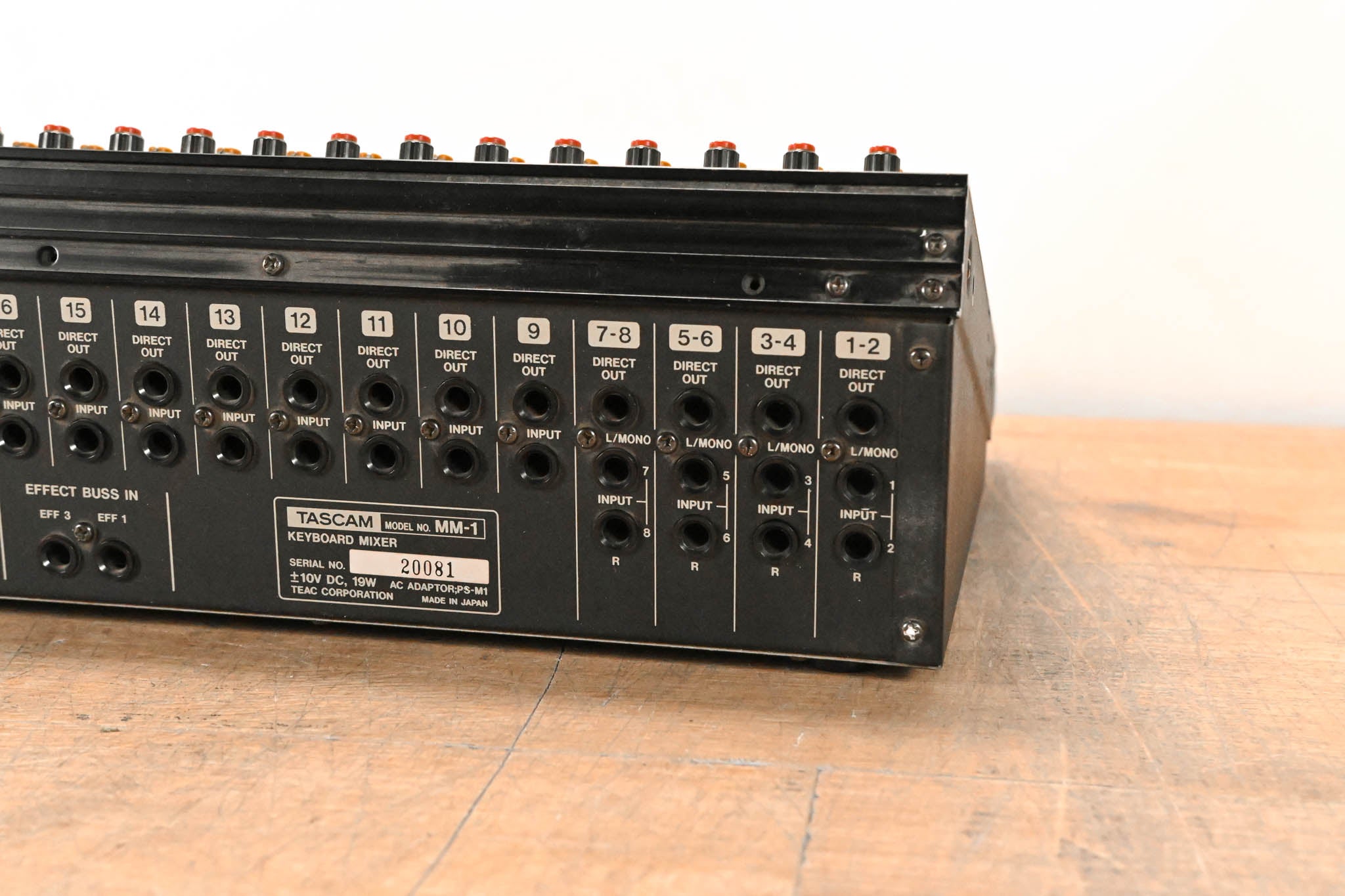 TASCAM MM-1 Keyboard Mixer / Microphone Preamplifier