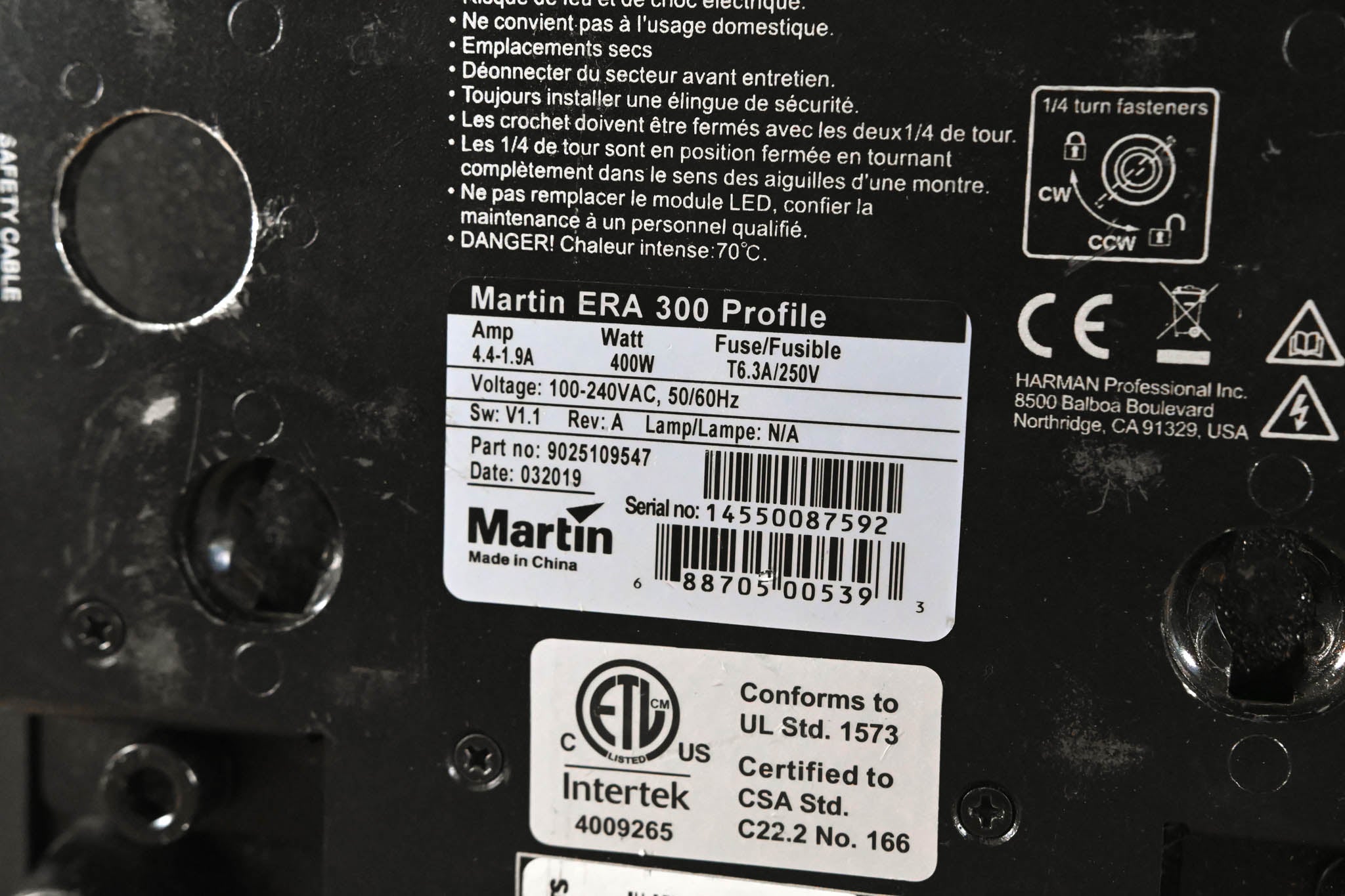 Martin ERA 300 Profile Compact LED Moving Head Profile