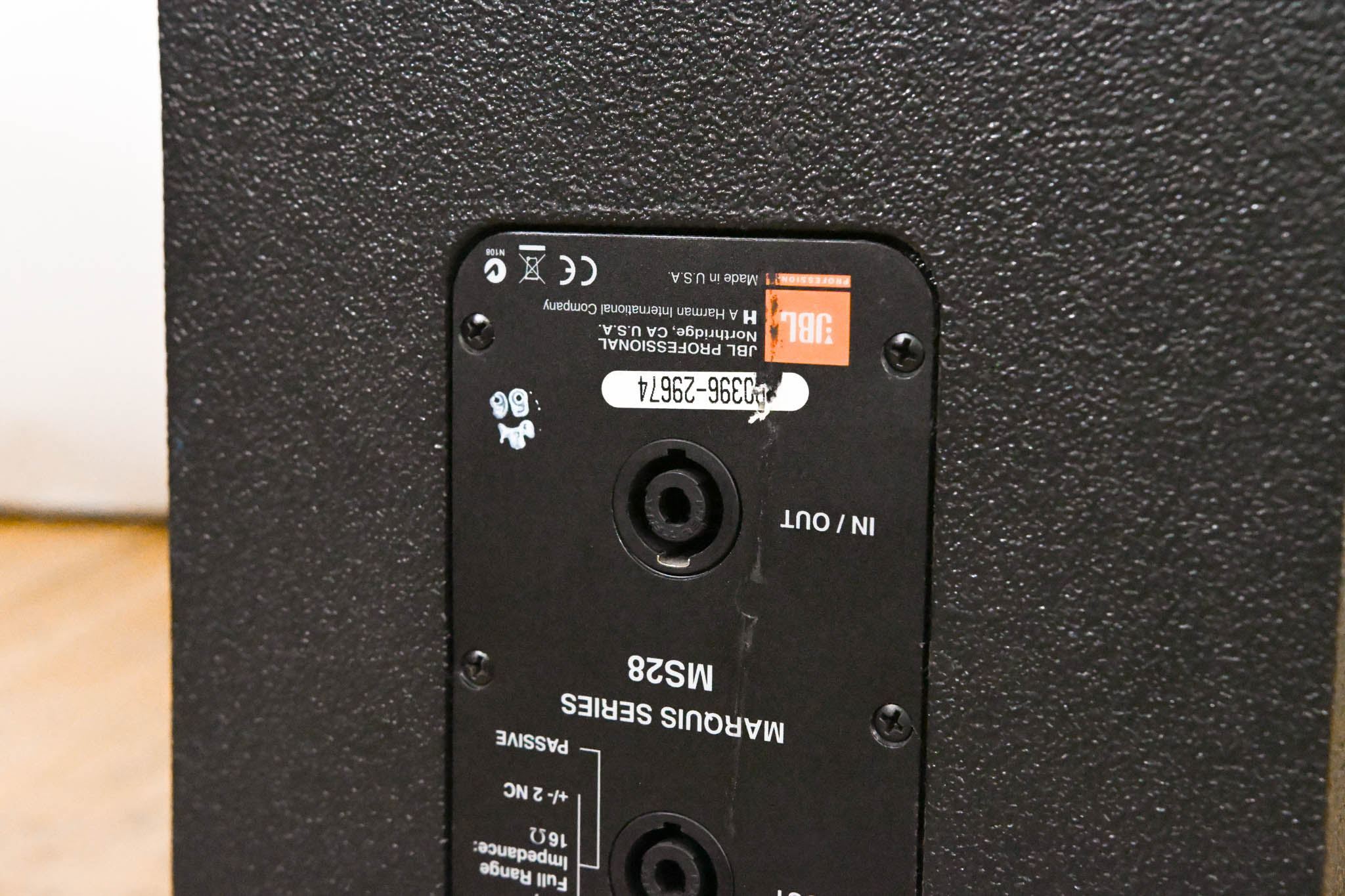 JBL MS28 Ultra Compact 2-Way Full Range Loudspeaker