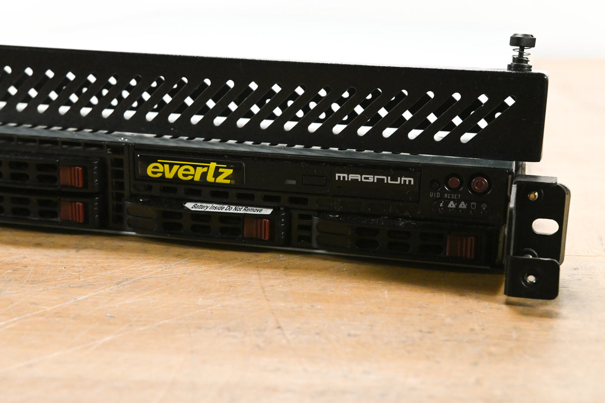 Evertz MAGNUM-HW 1RU Enterprise Class Server for MAGNUM Software Modules
