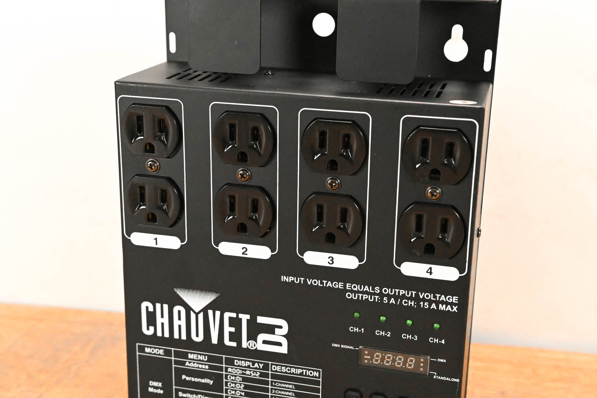 Chauvet DMX-4 4-Channel DMX Dimmer/Relay Pack