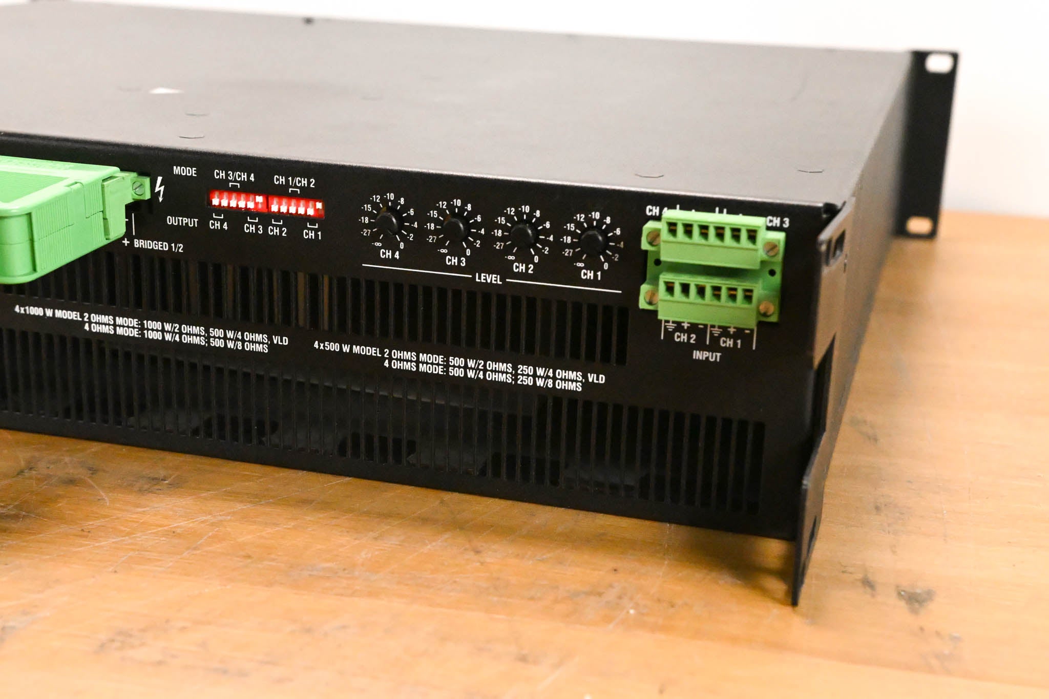 Electro-Voice (EV) CPS4.10 4-Channel 1000W Power Amplifier