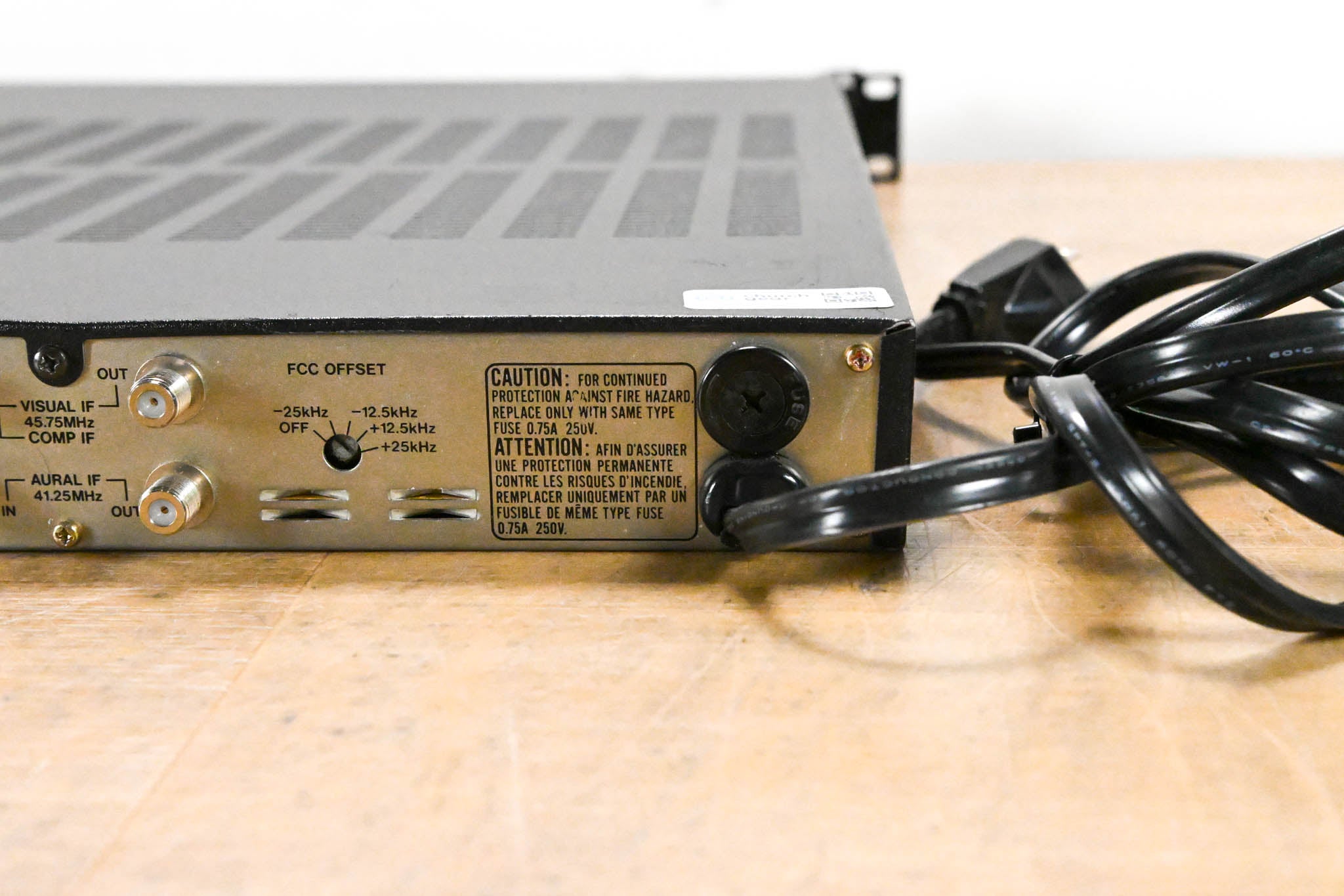 Standard TVM 550 TV/CATV Modulator w/ CSG60 BTSC Stereo Generator