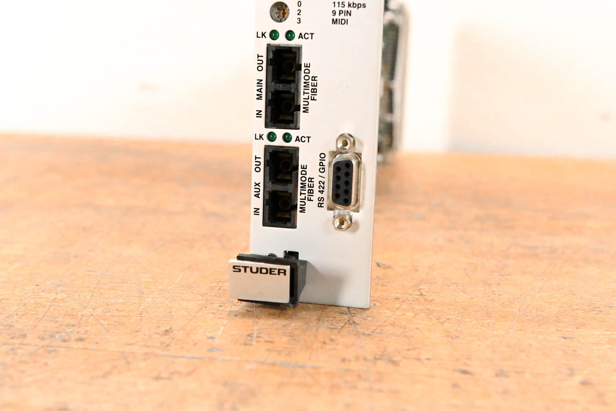Studer MADI I/O Card for D21m Modular I/O System