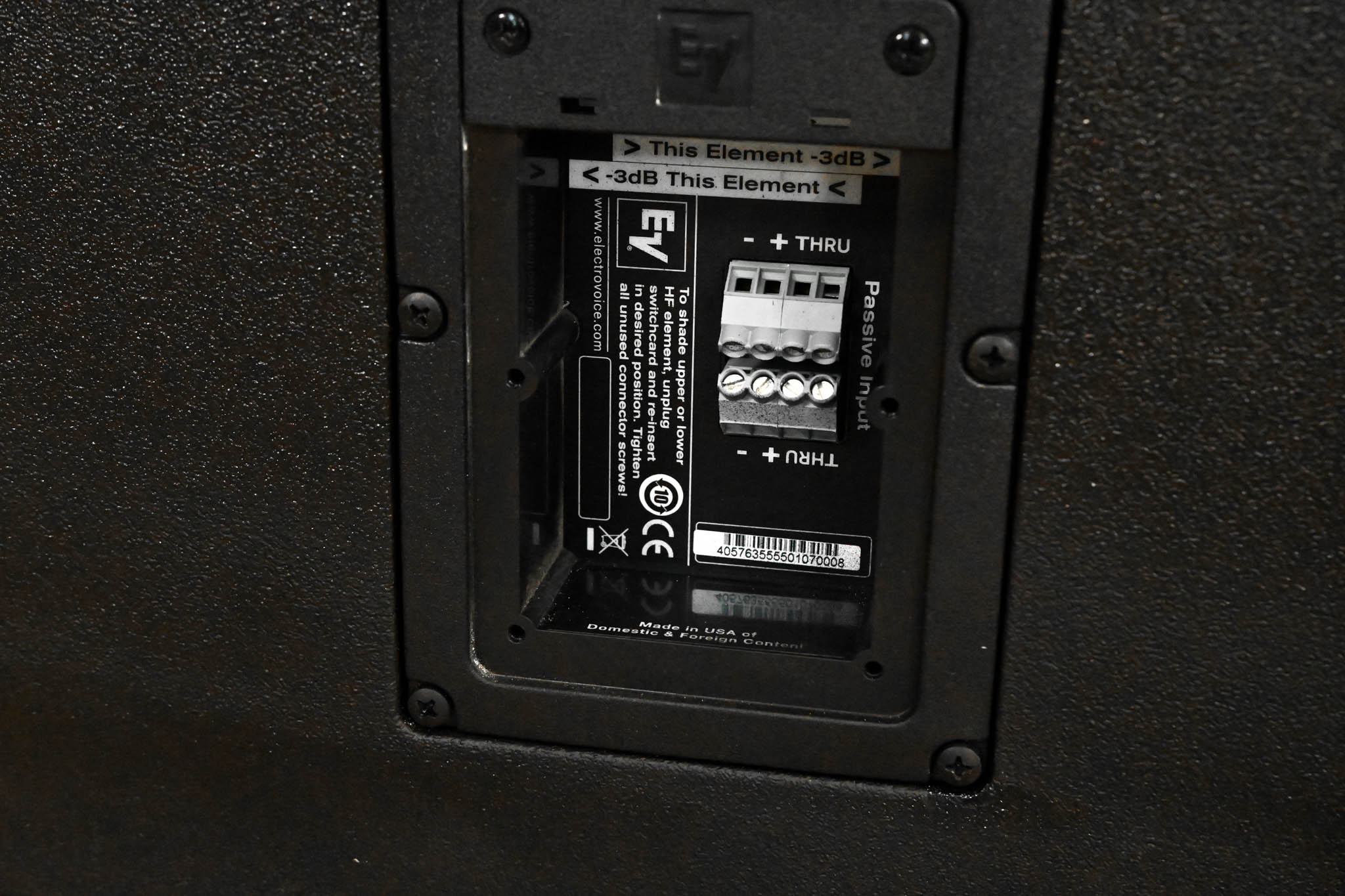 Electro-Voice (EV) EVA-2082S/906 Full-Range Line-Array Speaker (PAIR)