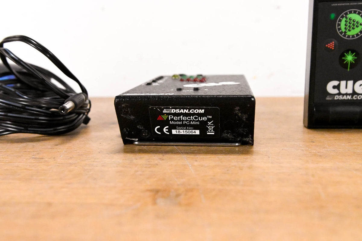 DSan PerfectCue Mini with 4-Button Transmitter and Green Laser Pointer