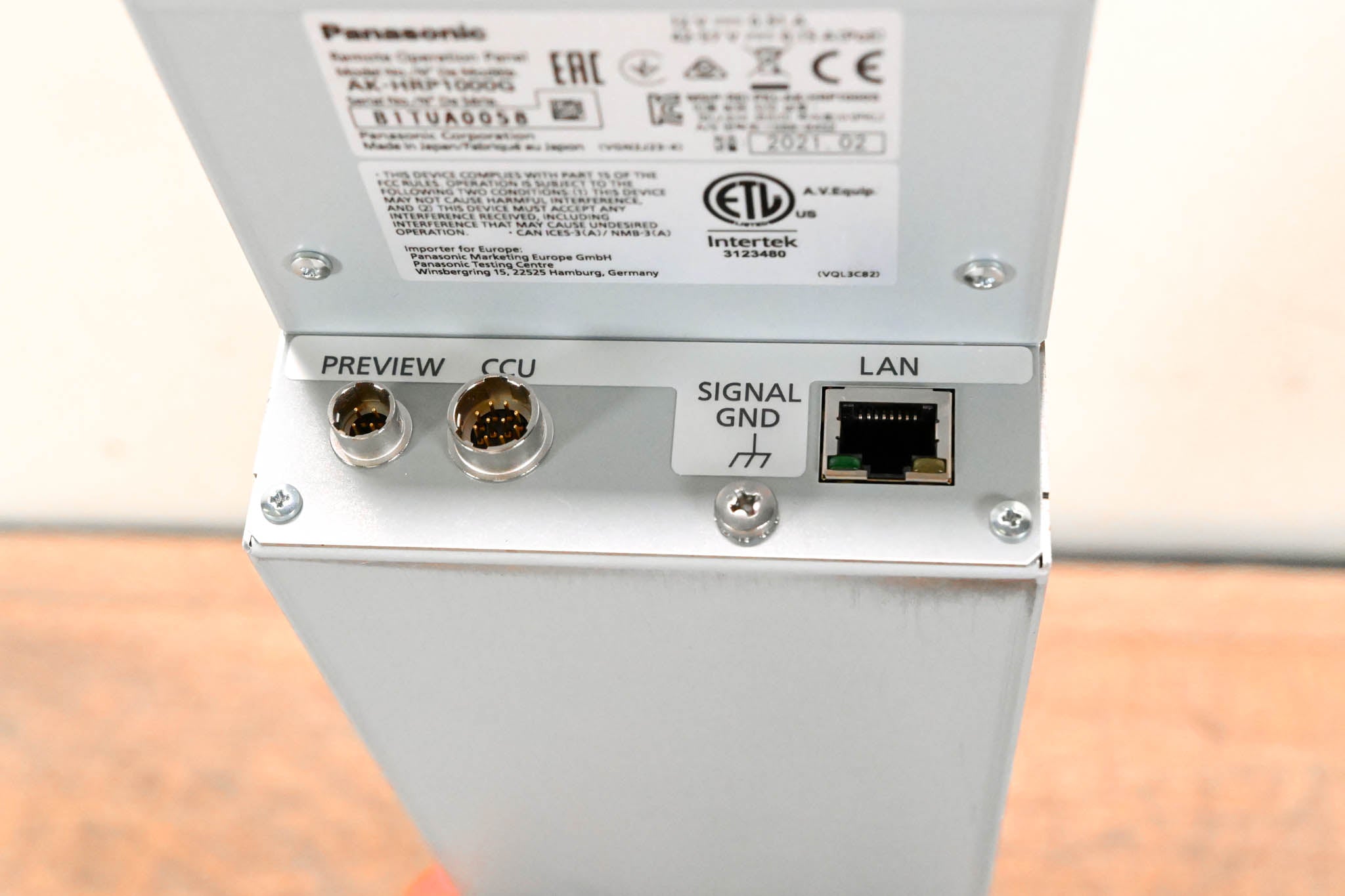 Panasonic AK-HRP1000G Remote Operation Panel
