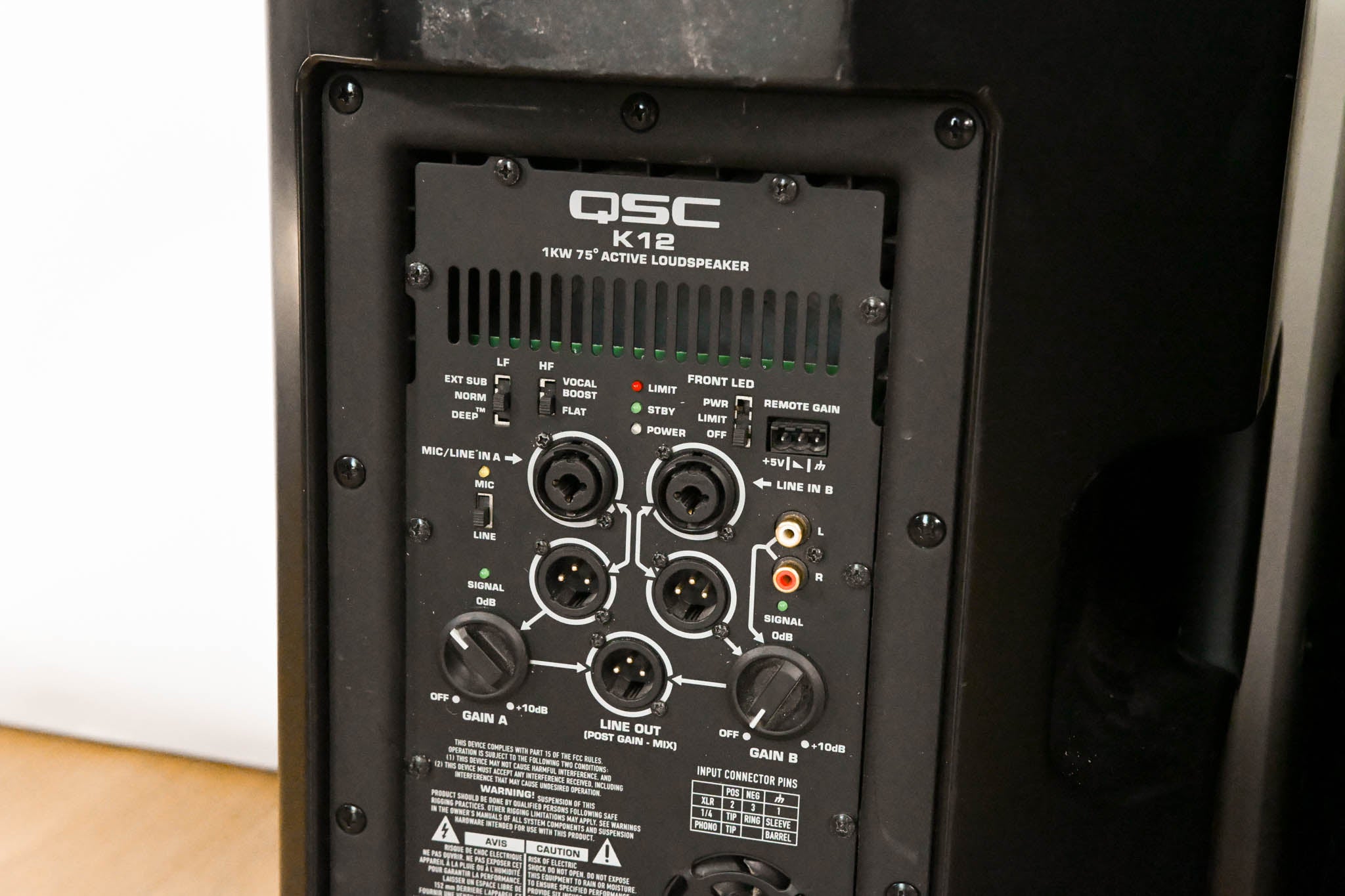 QSC K12 2-Way 1000W Powered Lightweight Loudspeaker (PAIR)
