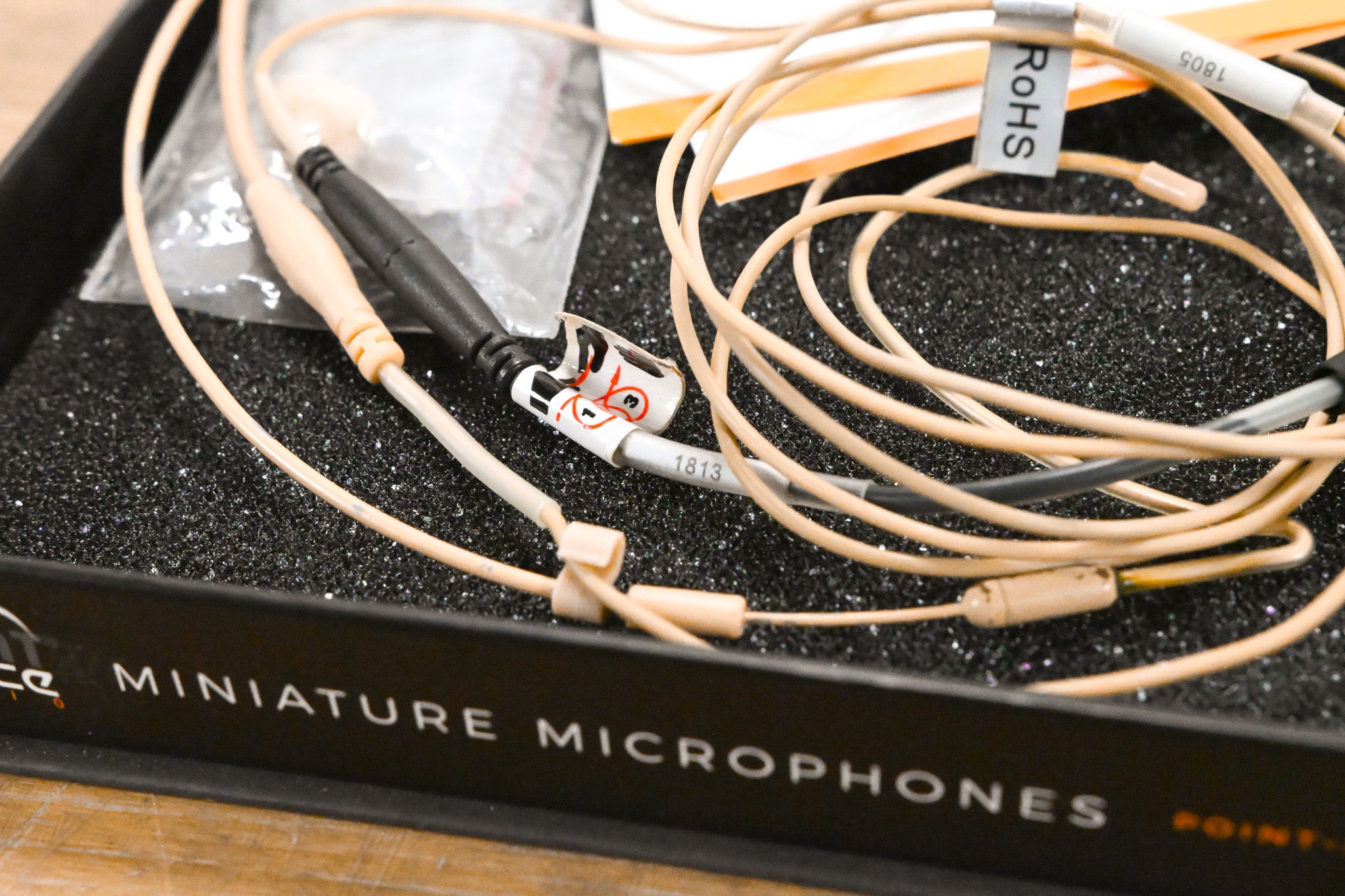 Point Source Audio CO-8WD-XSH-BE OMNI Waterproof Headset Mic for Shure