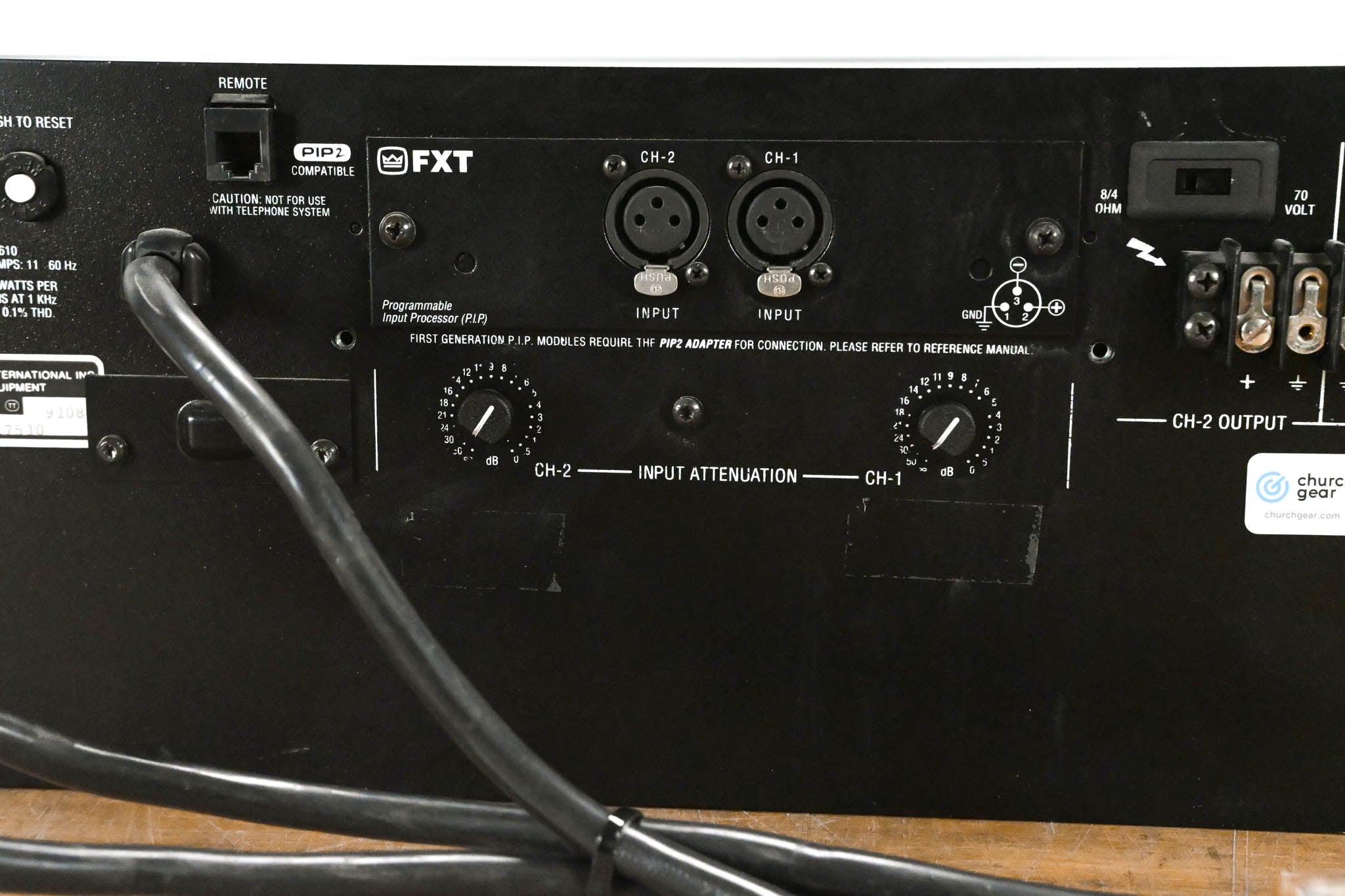 Crown Com-Tech 1610 2-Channel Power Amplifier