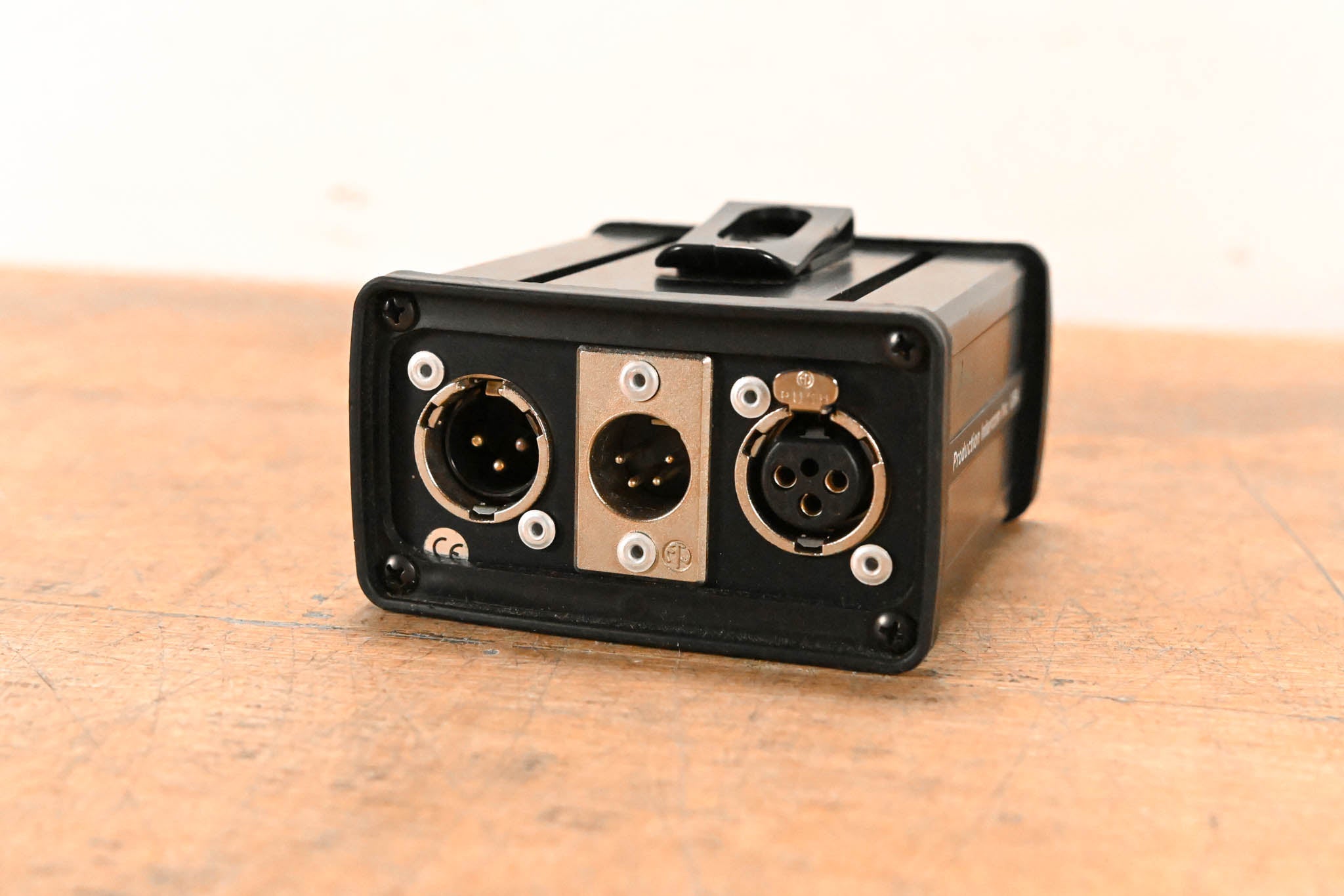 Production Intercom BP-1 Single-Circuit Headset Station Belt Pack