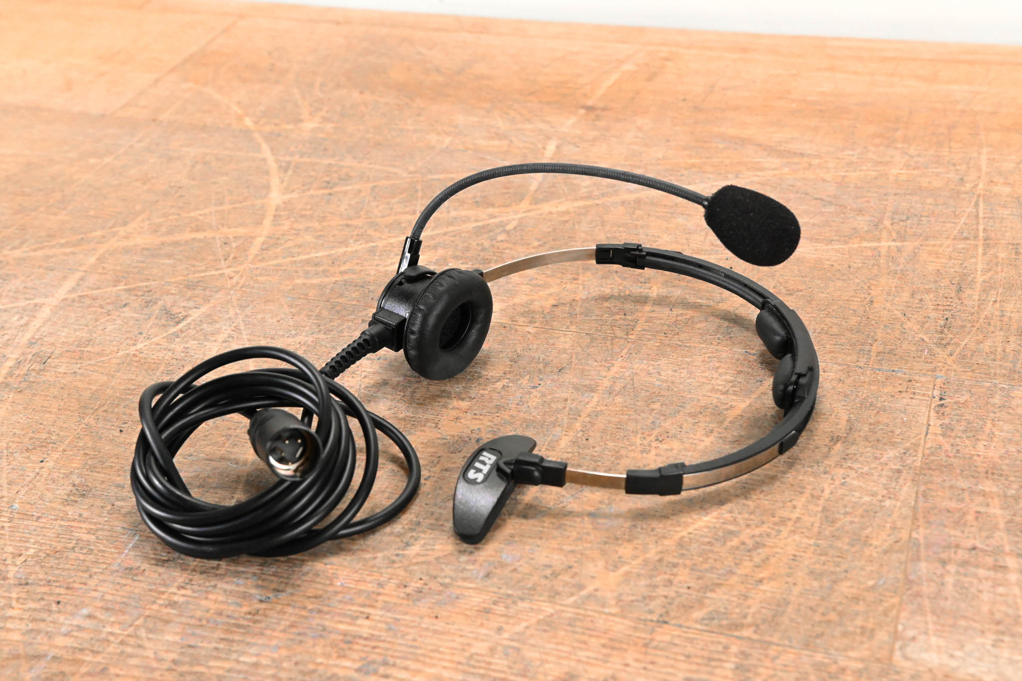 RTS LH-300-DM-A4M Lightweight Single-Sided Headset with Microphone