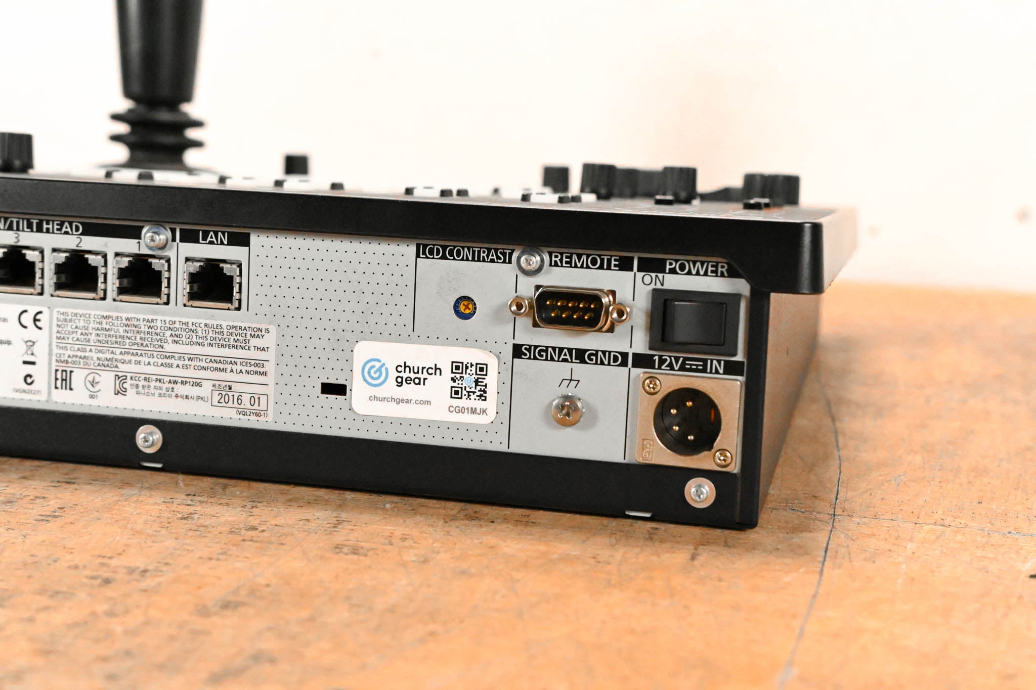 Panasonic AW-RP120G Remote Camera Controller (NO POWER SUPPLY)