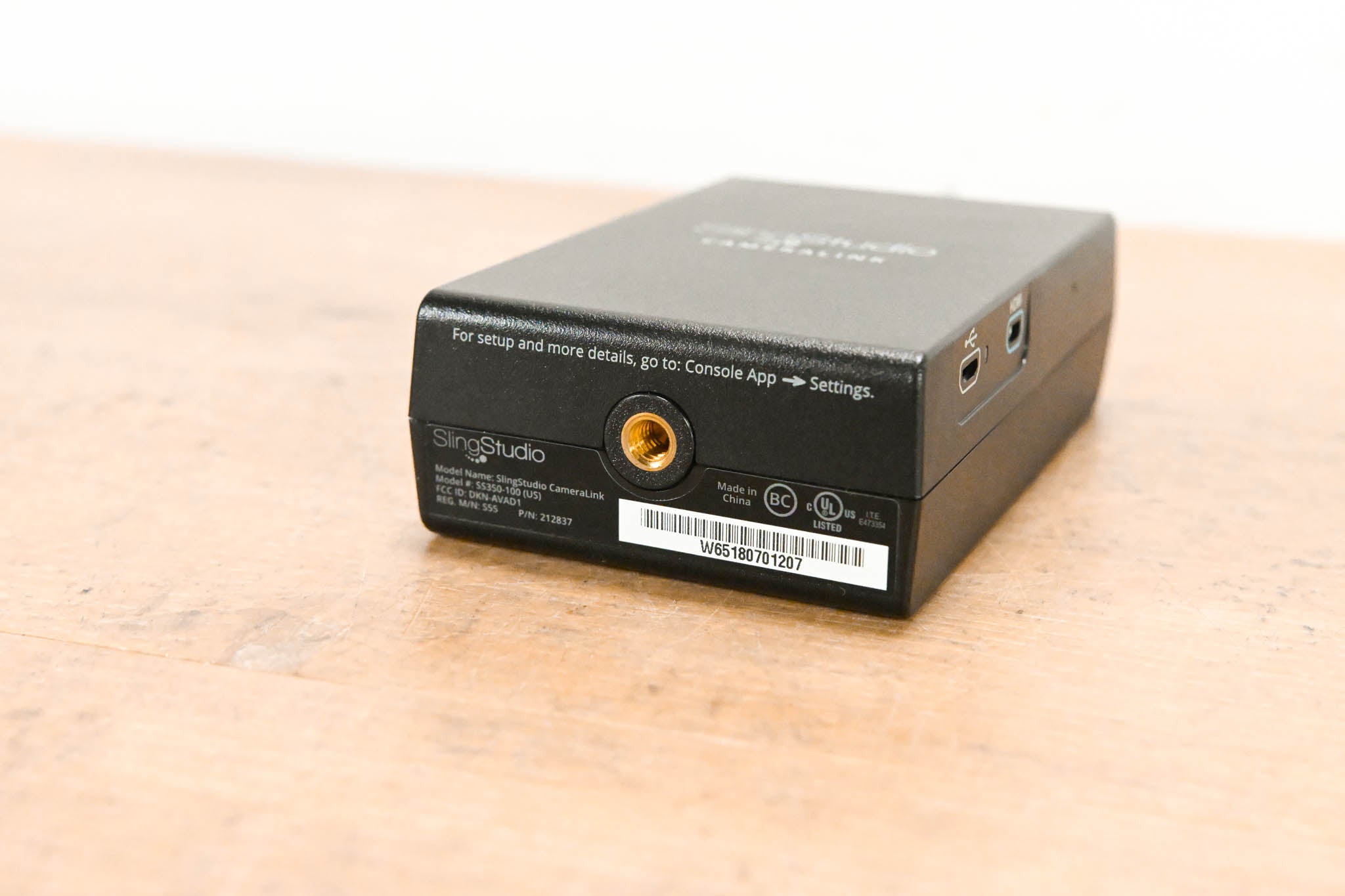 SlingStudio CameraLink