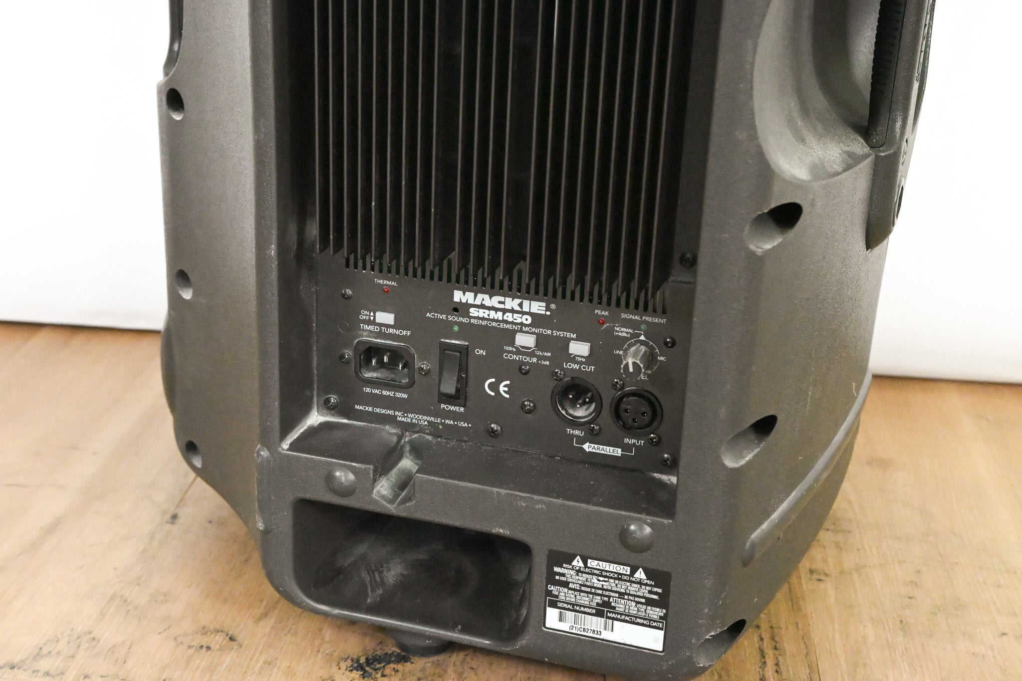 Mackie SRM450 Active Two-Way Sound Reinforcement Speaker