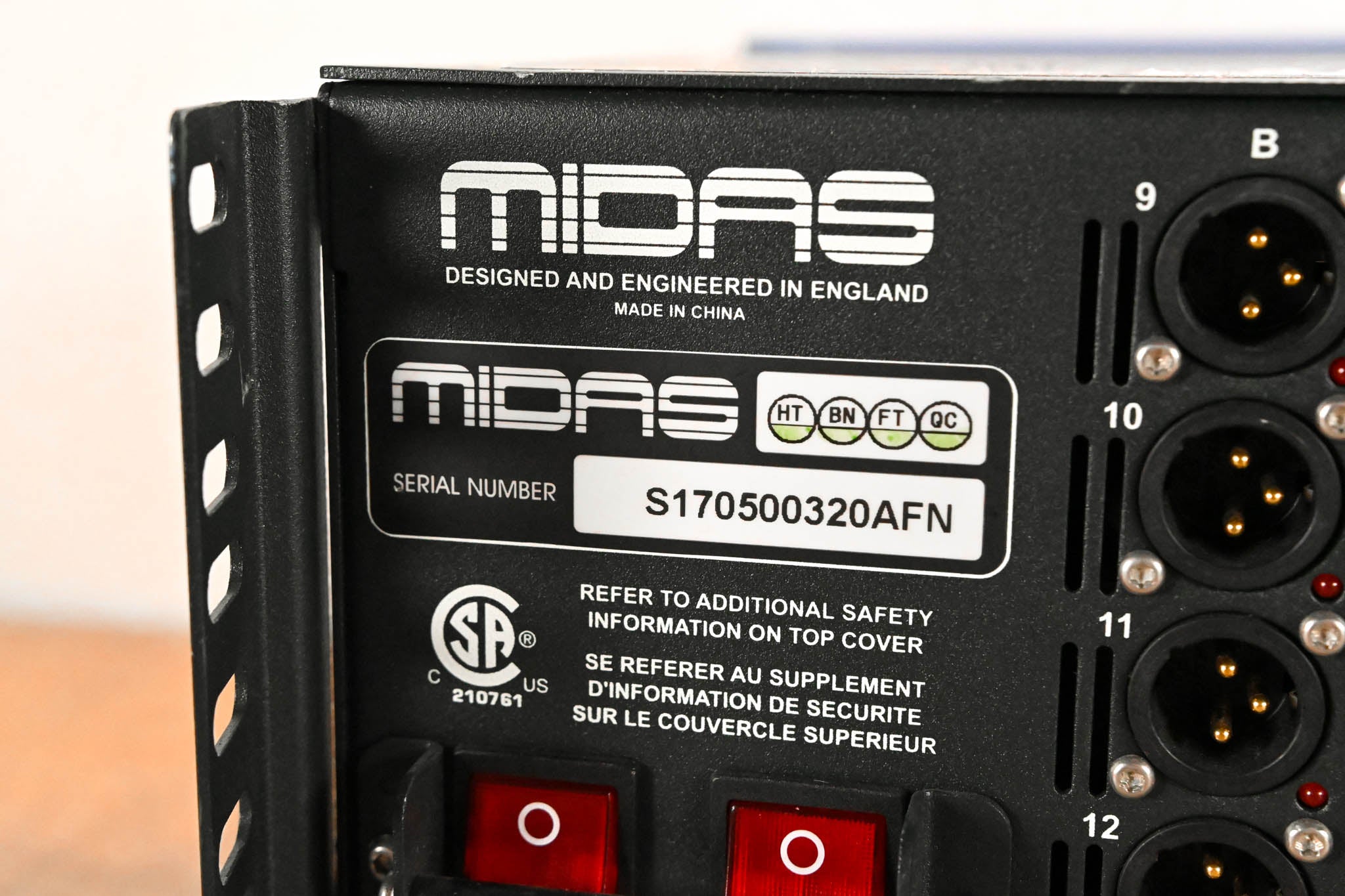 Midas DL251 PRO Series 48-input / 16-output Stage Box