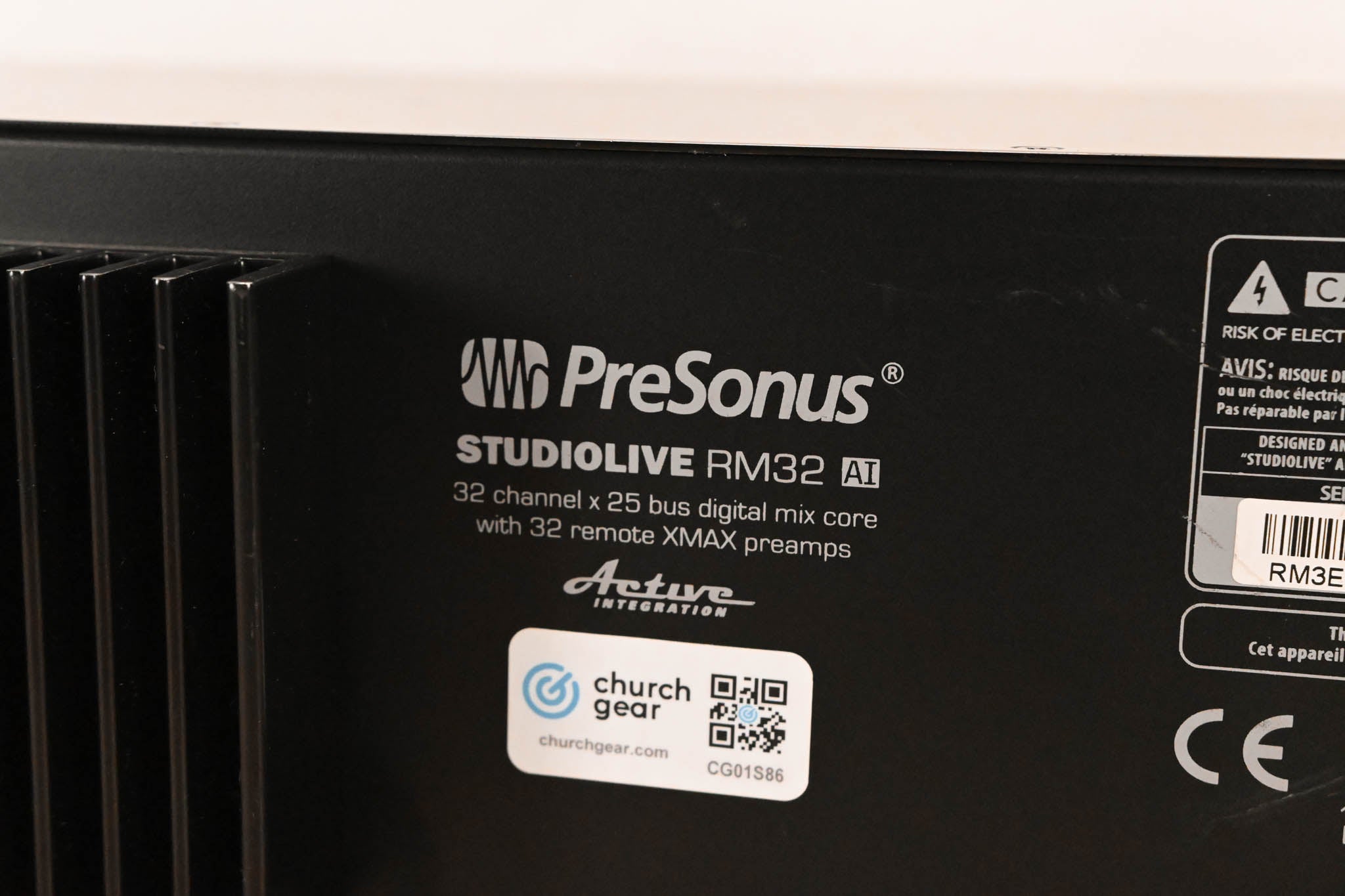 PreSonus StudioLive RM32AI 32-Channel Digital Rack-Mounted Mixer