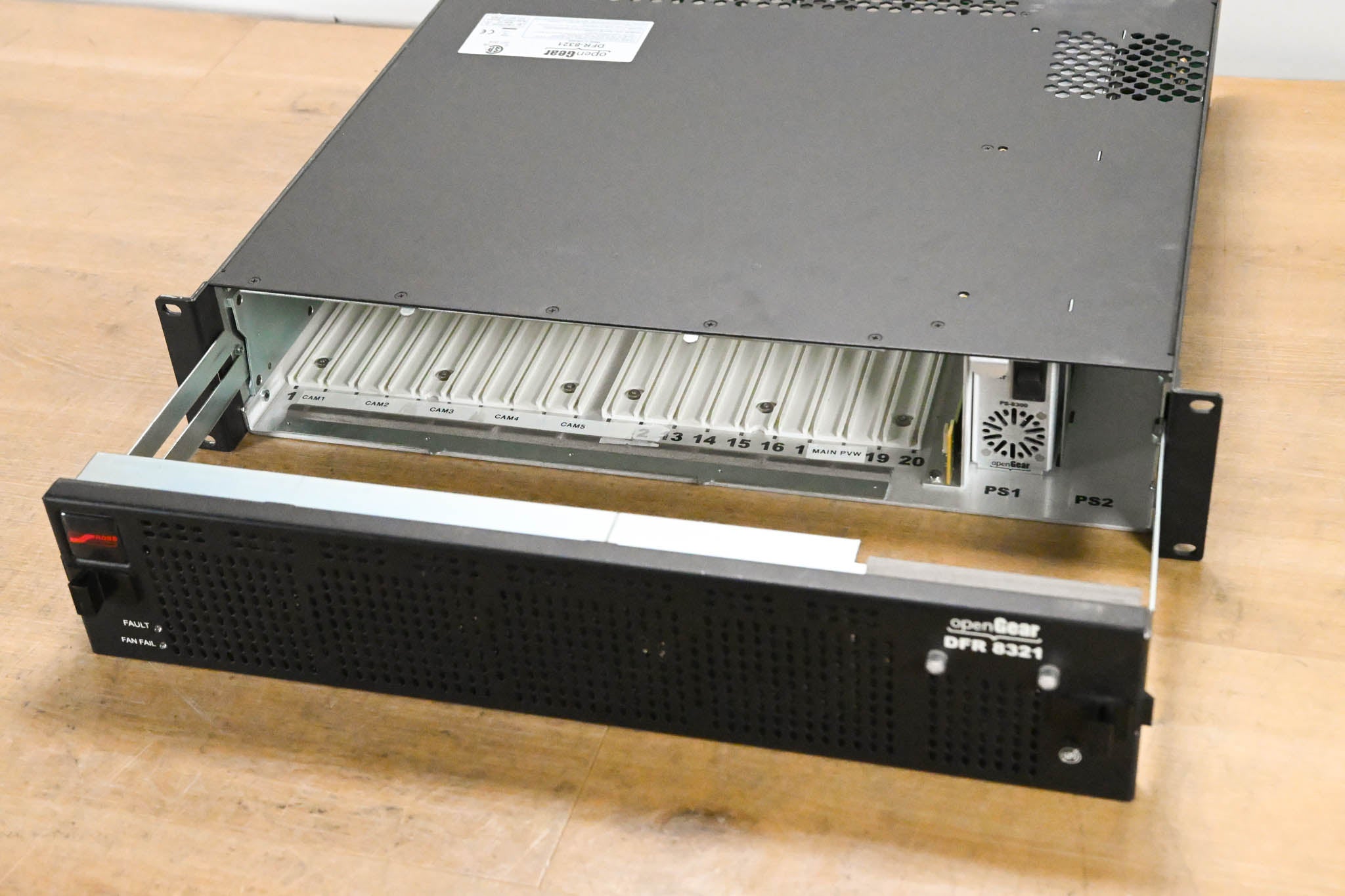 Ross DFR-8321 OpenGear 2RU Module Frame