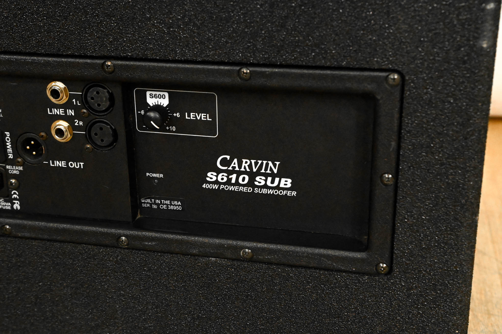 Carvin S610 Powered Subwoofer