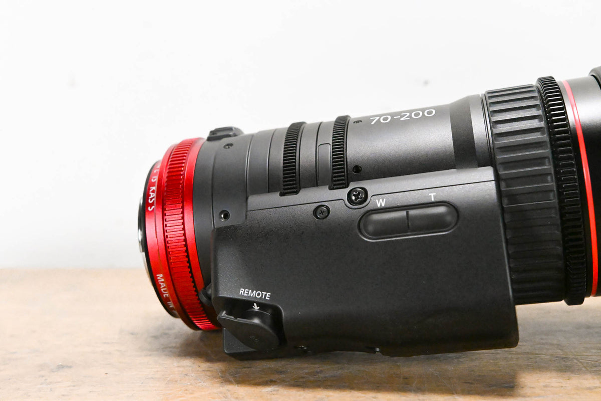 Canon CN-E 70-200mm T4.4 Compact-Servo Cine Zoom Lens (EF Mount)