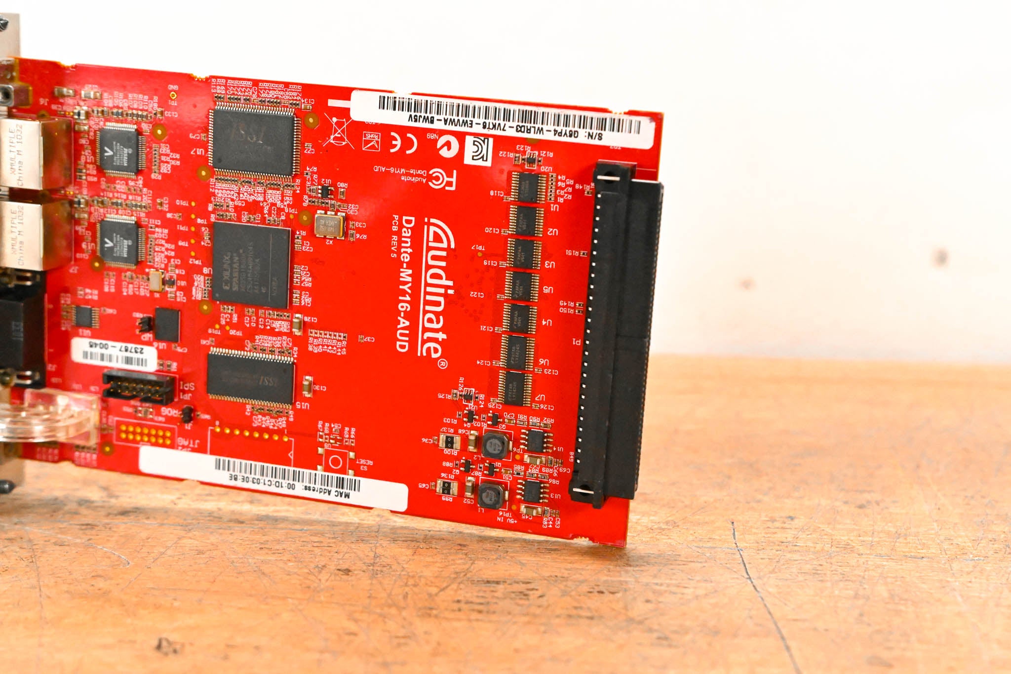 Audinate Dante-MY16-AUD 16-Channel Dante Network I/O Card