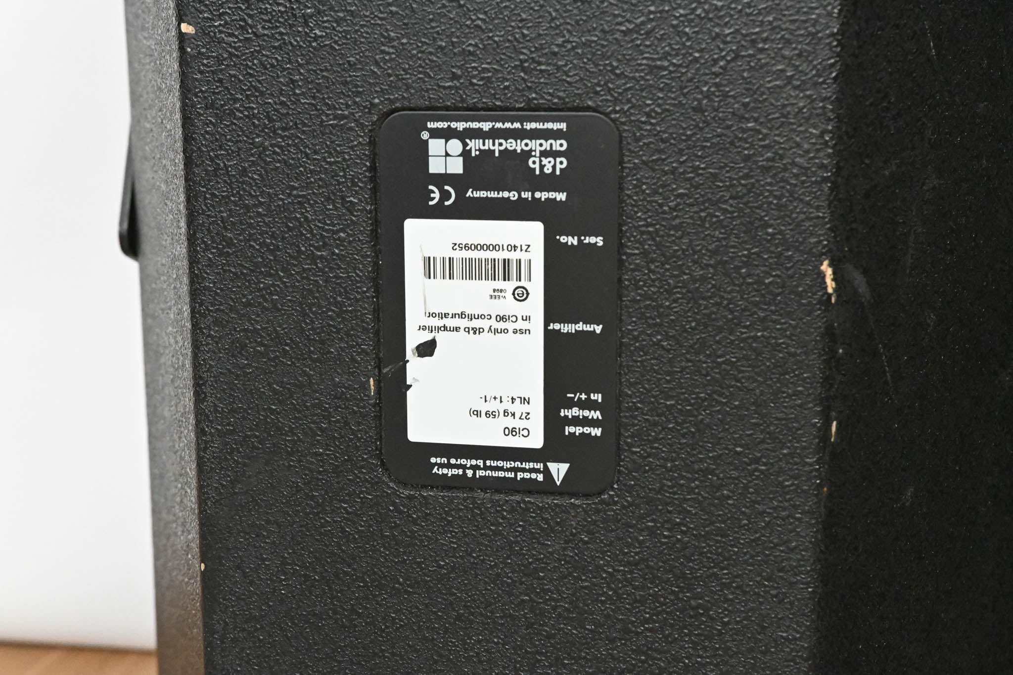d&b audiotechnik Ci90 Full Range 2-Way Passive Loudspeaker (PAIR)