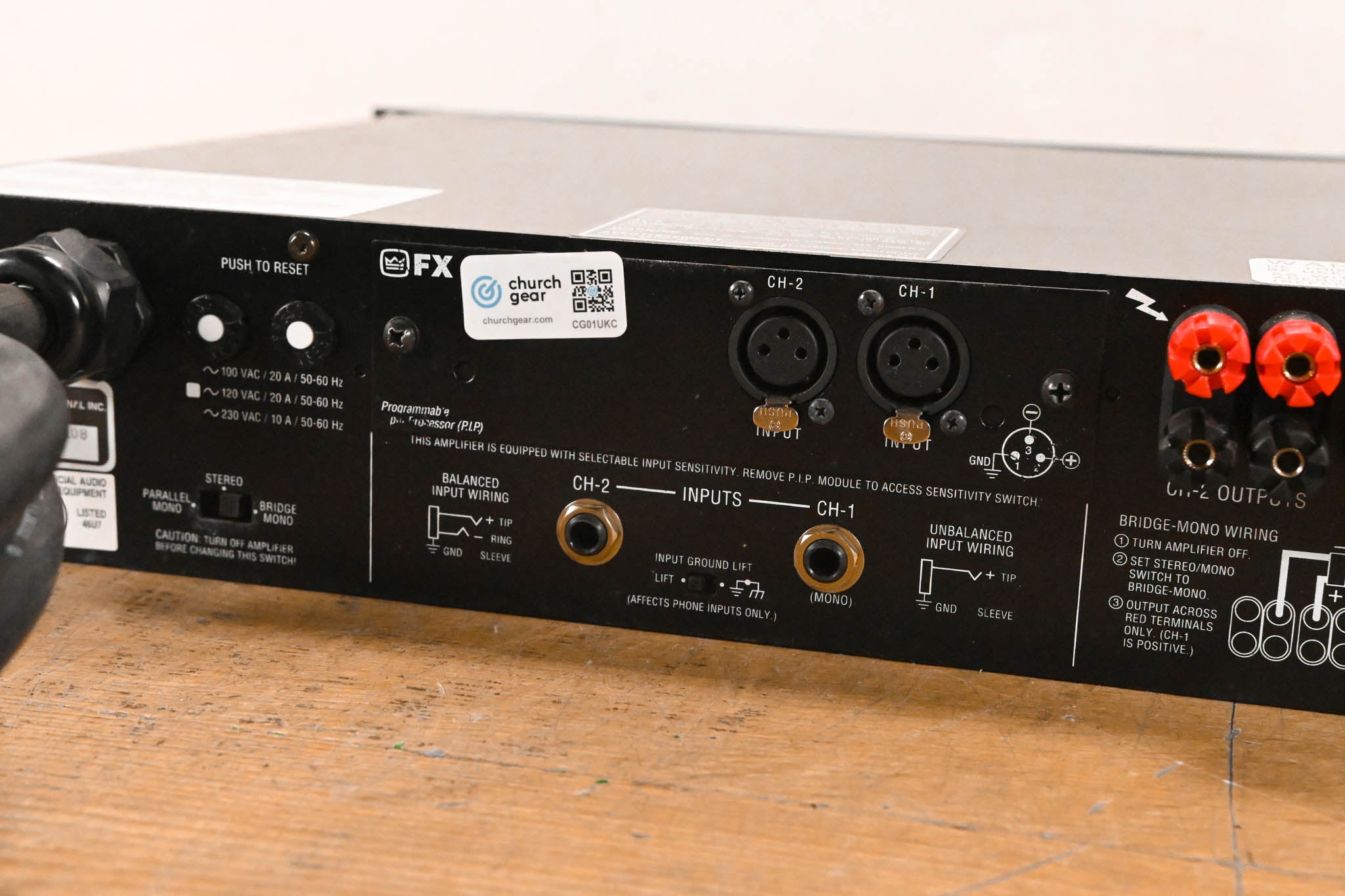 Crown Macro-Tech 3600VZ 2-Channel Power Amplifier