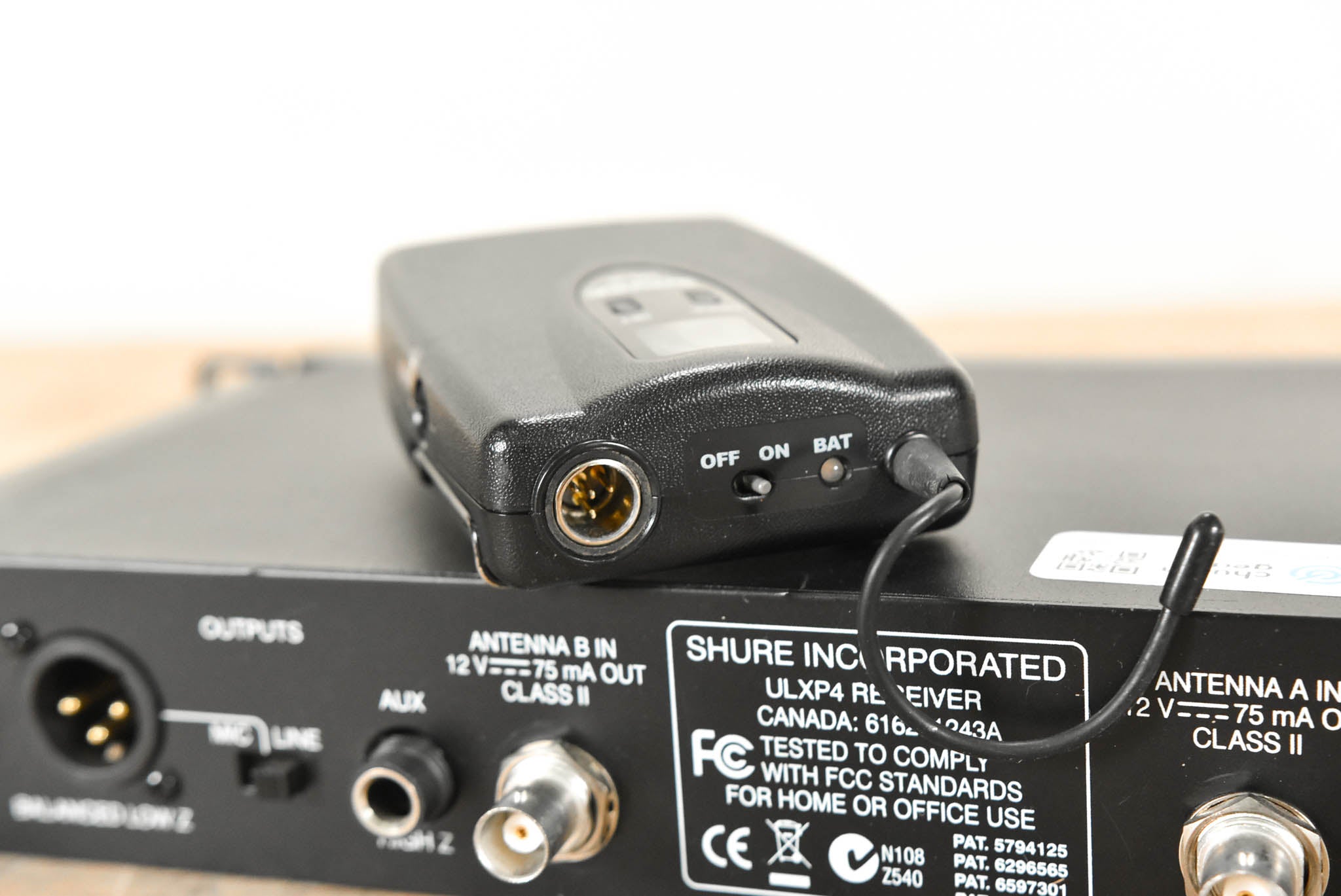 Shure ULXP14 Bodypack Wireless System 554-590 MHz (NO POWER SUPPLY)