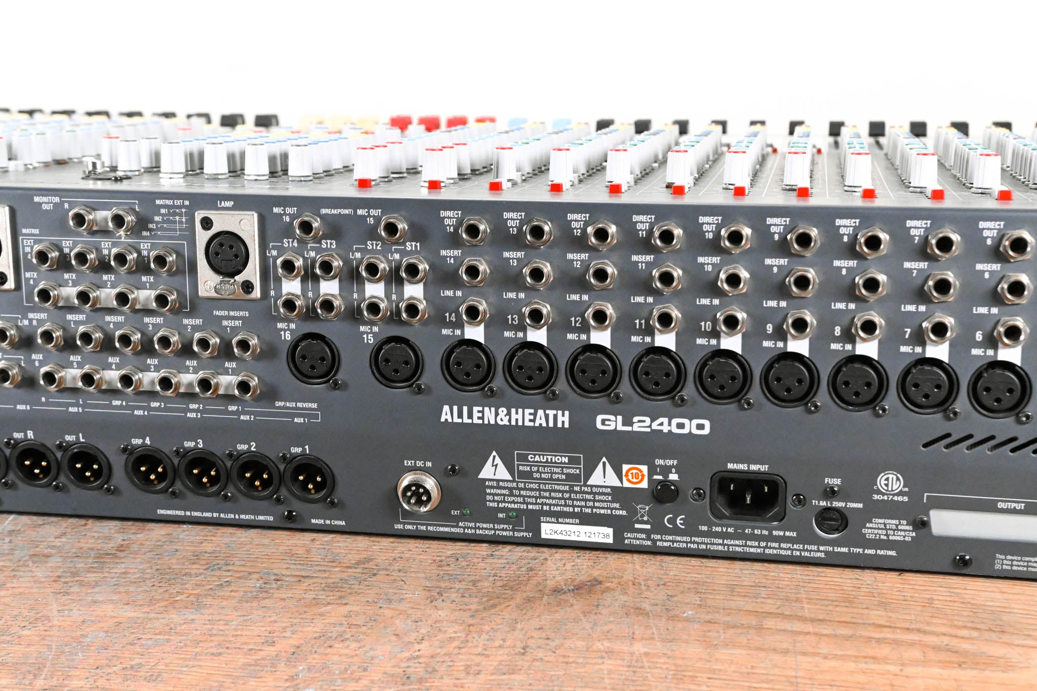 Allen & Heath GL2400 32-Channel Analog Mixing Console