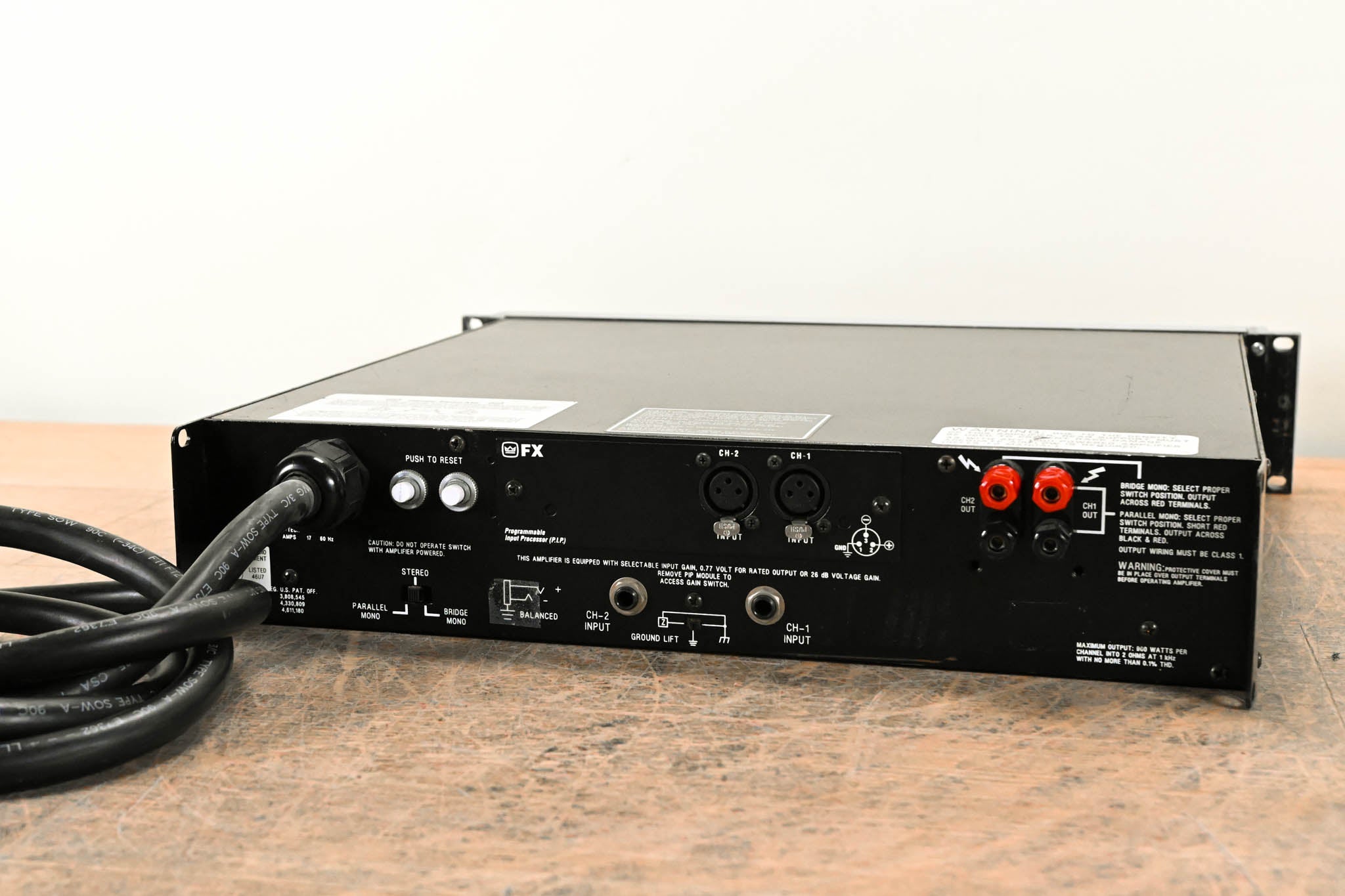 Crown Macro-Tech 2400 2-Channel Power Amplifier