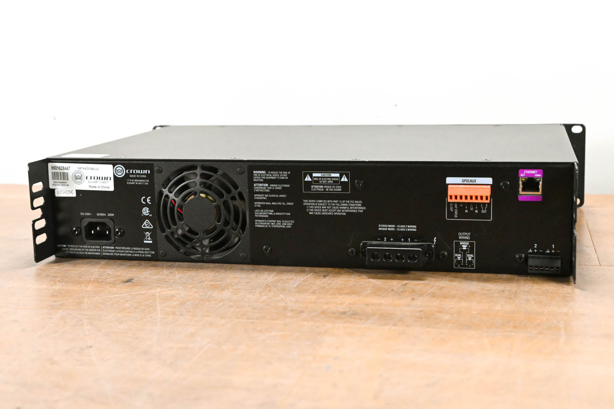 Crown CDi 2|600 2-Channel DriveCore Series Power Amplifier (600W)