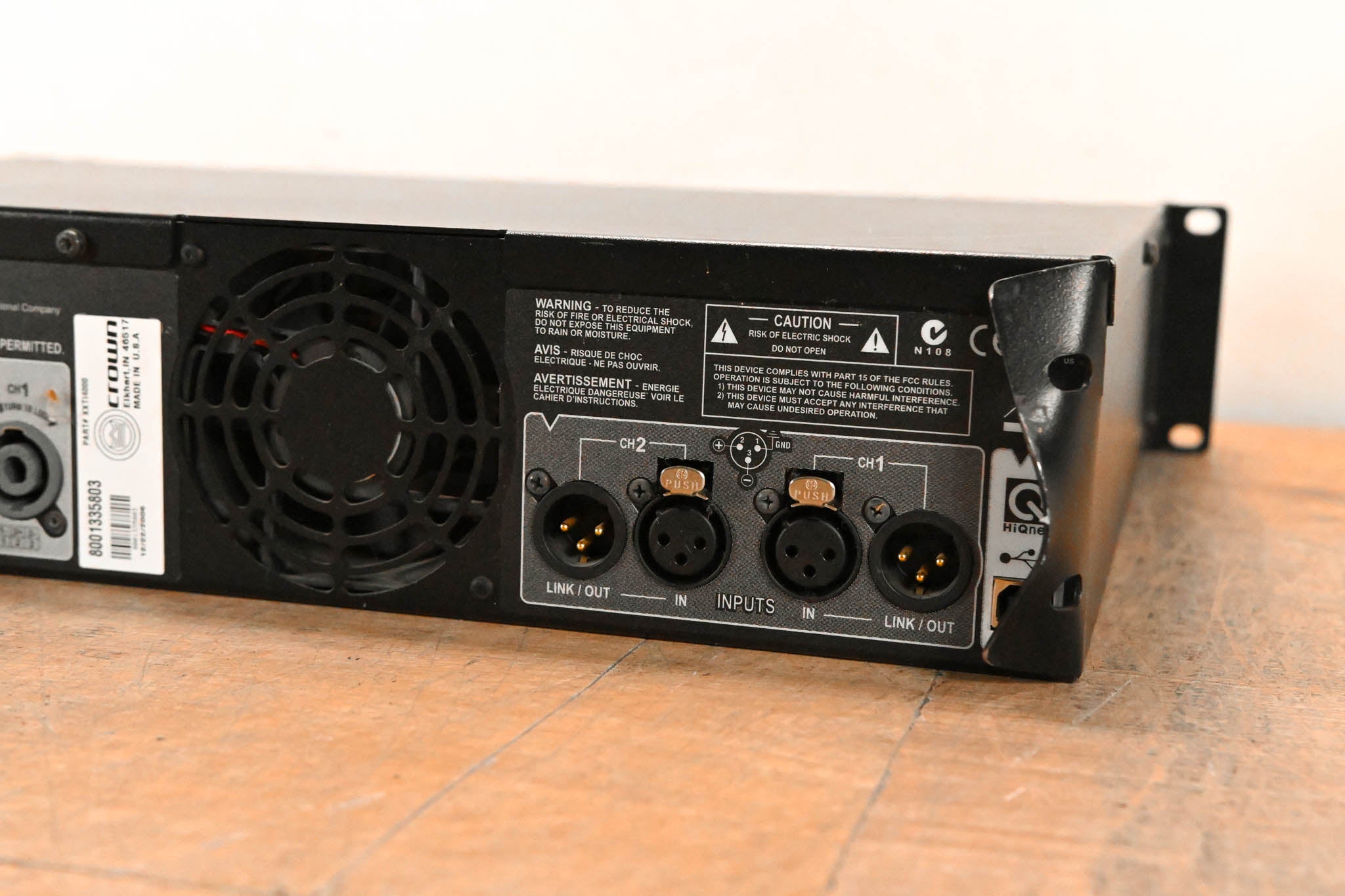 Crown XTi 4000 Stereo Power Amplifier with DSP