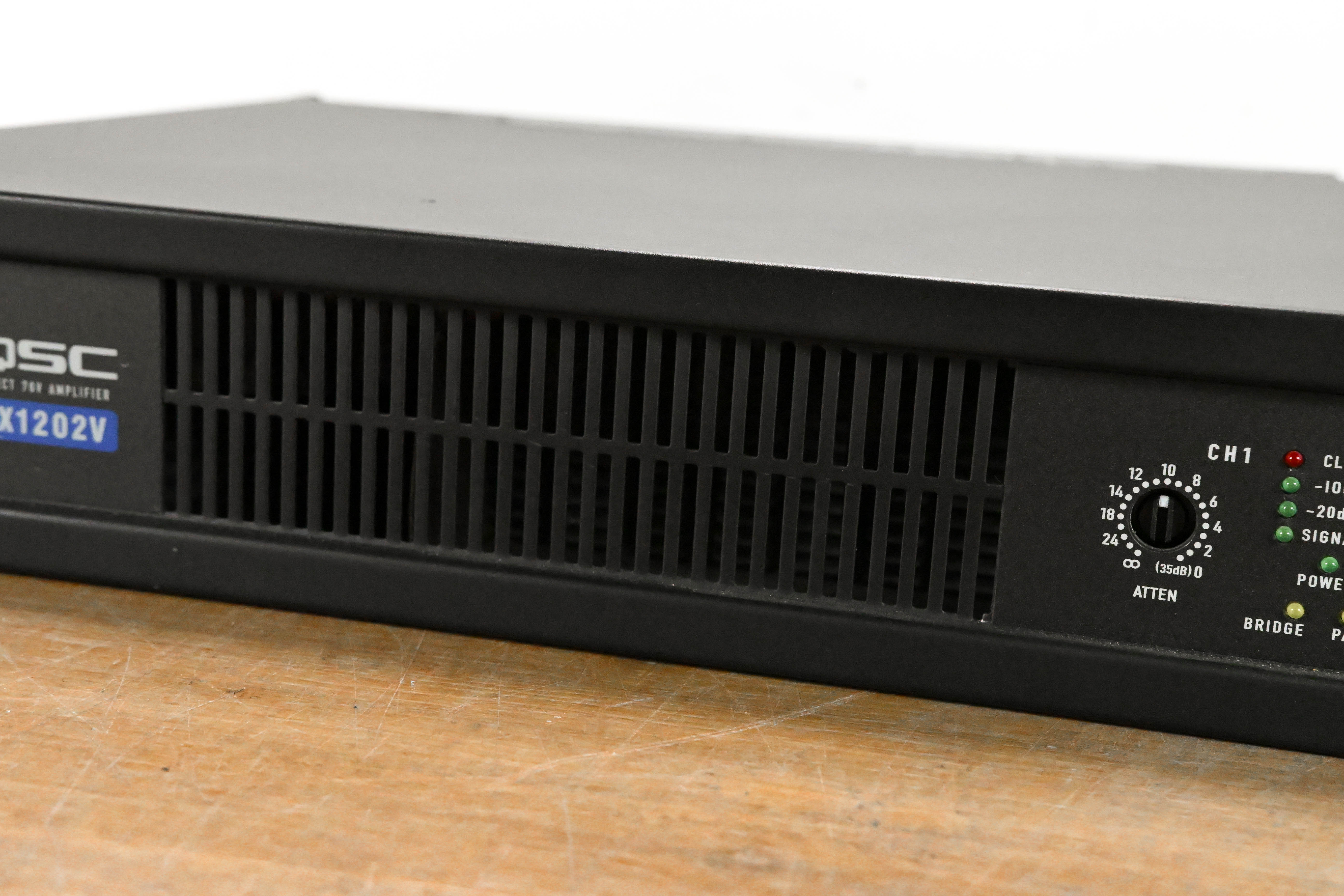 QSC CX1202V 1200W 70V 2-Channel Power Amplifier