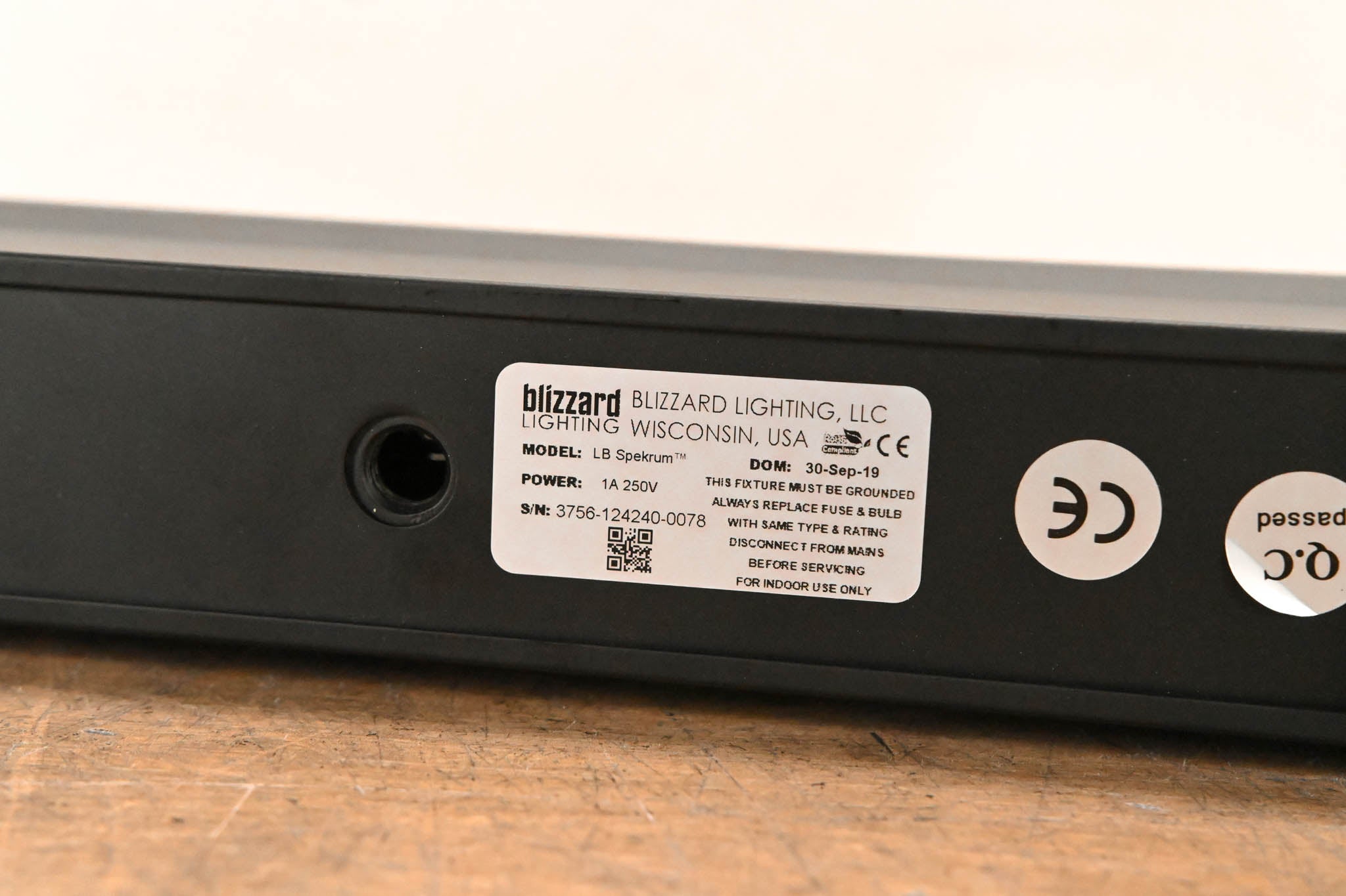 Blizzard Lighting LB Spekrum RGB LED Wash Bar Light