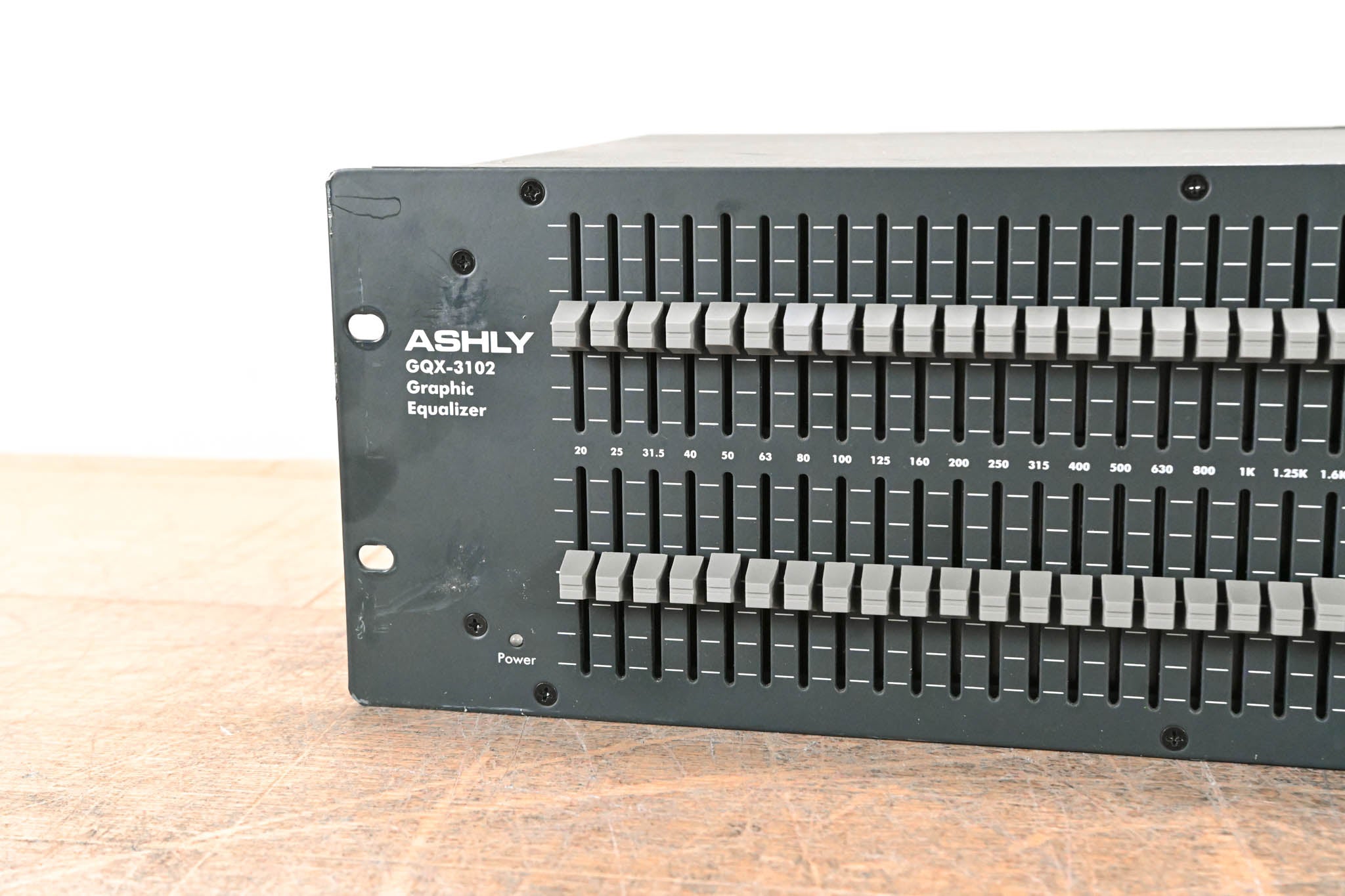 Ashly GQX-3102 2-Channel 31-Band Graphic Equalizer