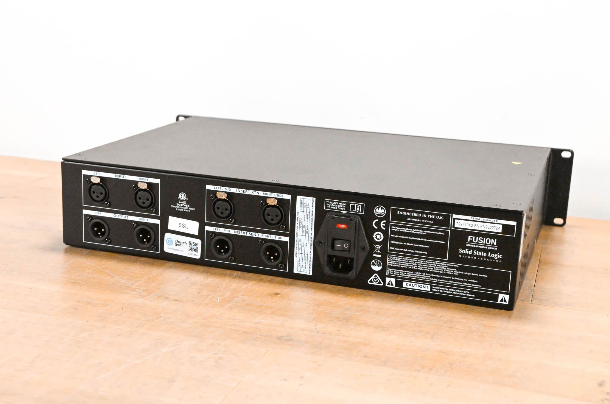 Solid State Logic Fusion Analog Master Processor