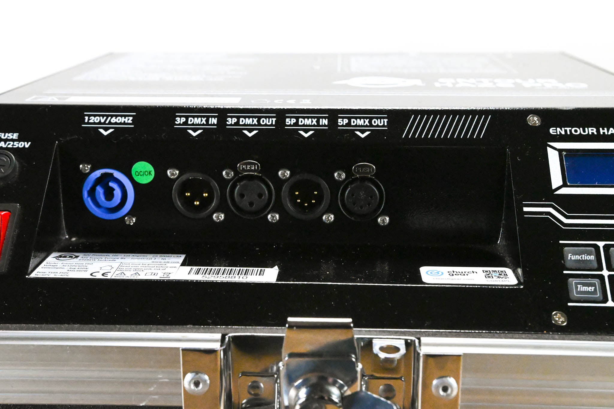 ADJ Entour Haze Pro Haze Machine and Flight Case