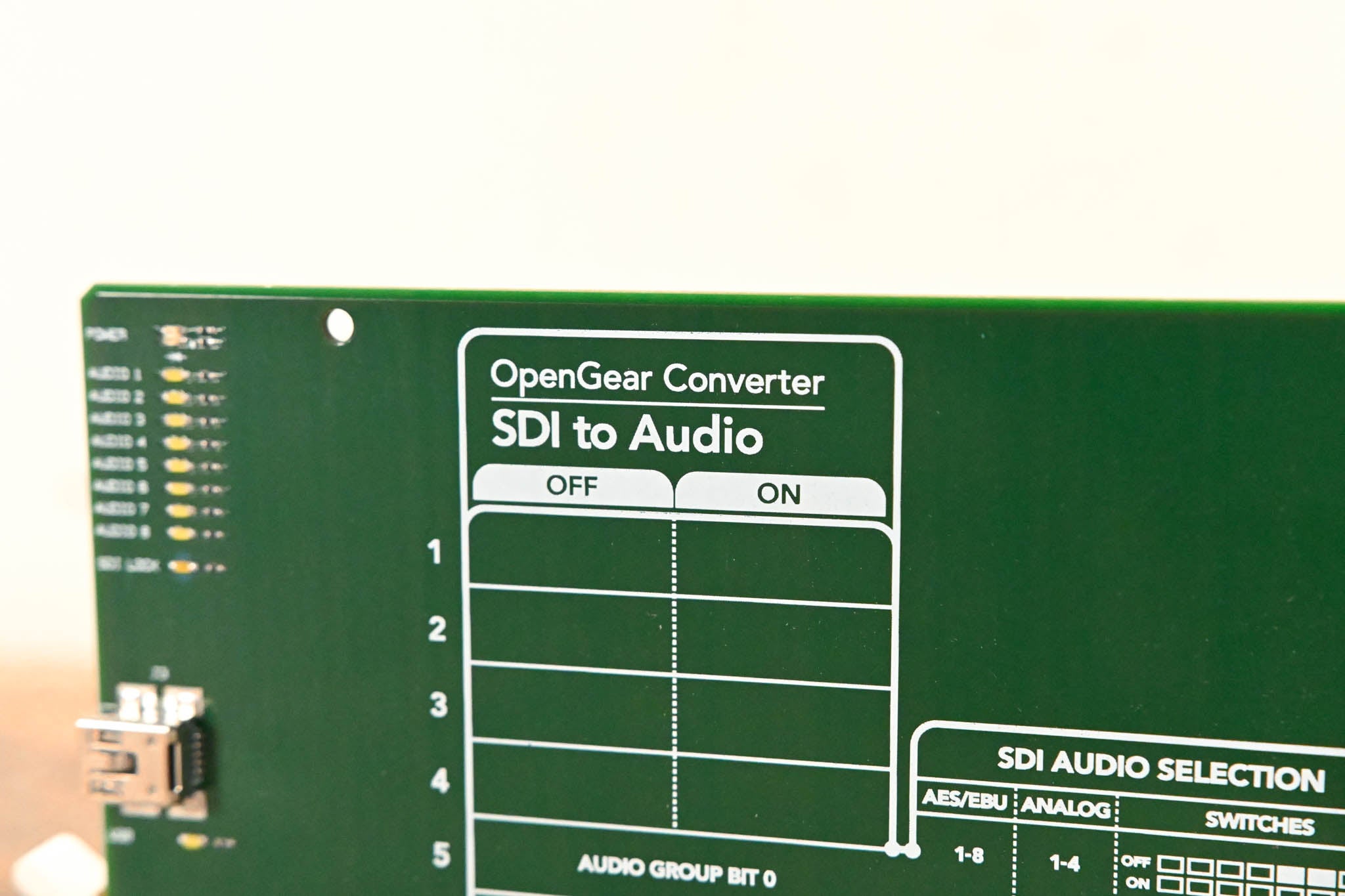 Blackmagic Design OpenGear SDI to Audio Converter with Rear Module