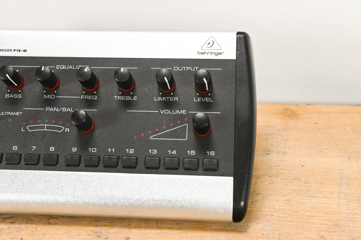 Behringer Powerplay P16-M 16-Channel Digital Personal Mixer