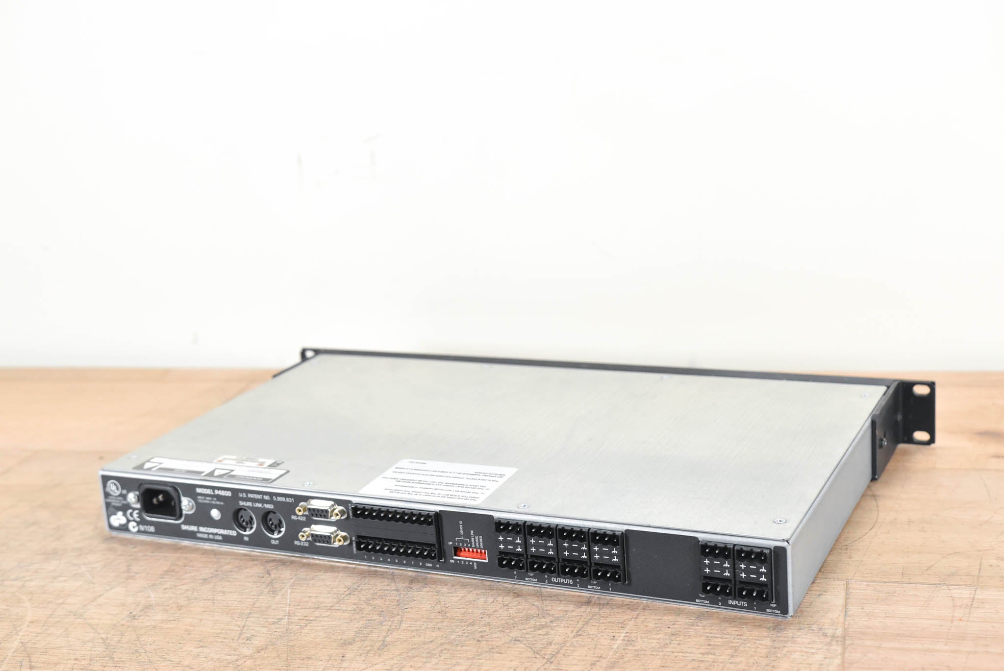 Shure P4800 4x8 Digital Signal Processor