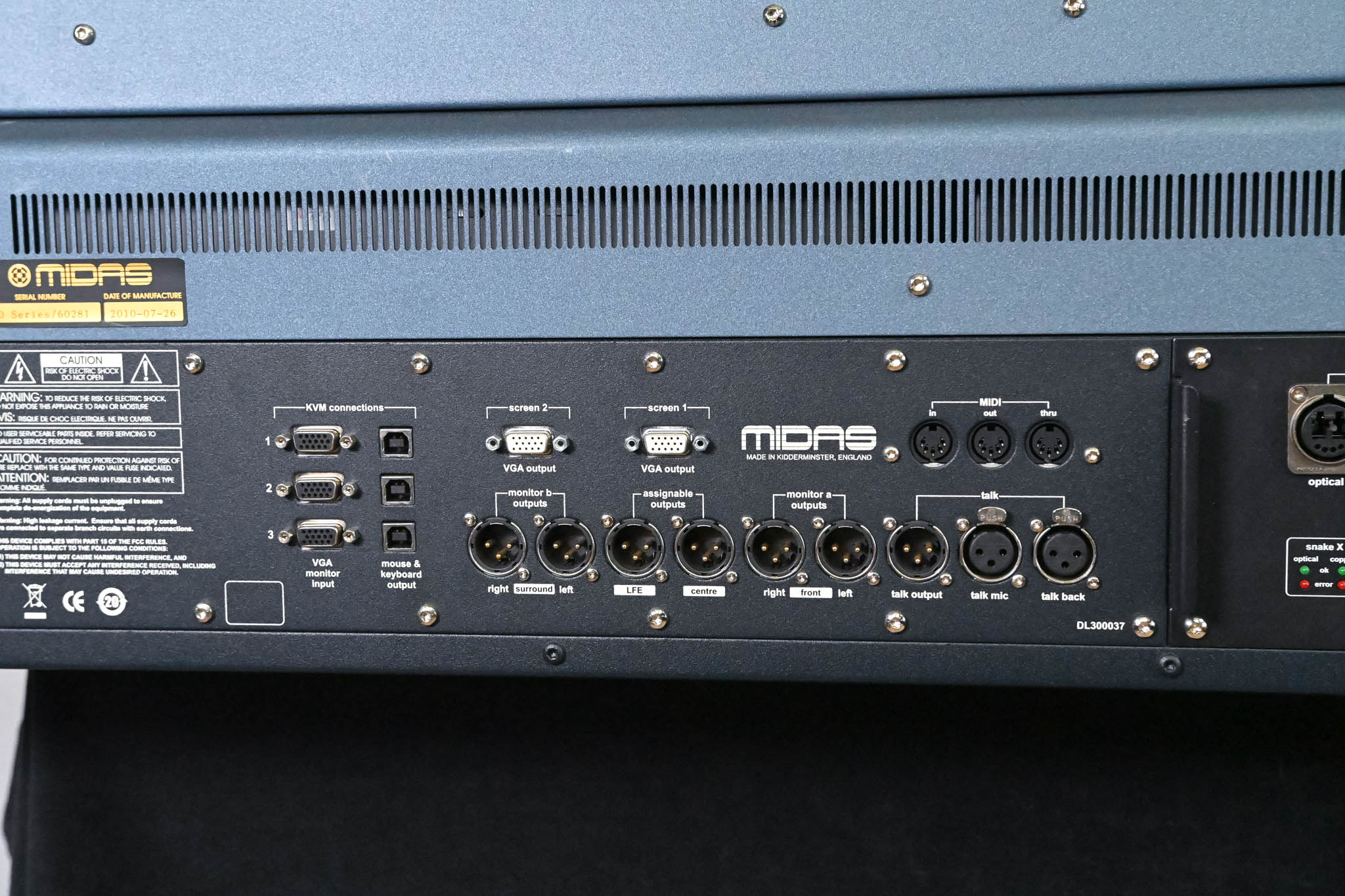 Midas PRO3 Live Audio Mixing Console