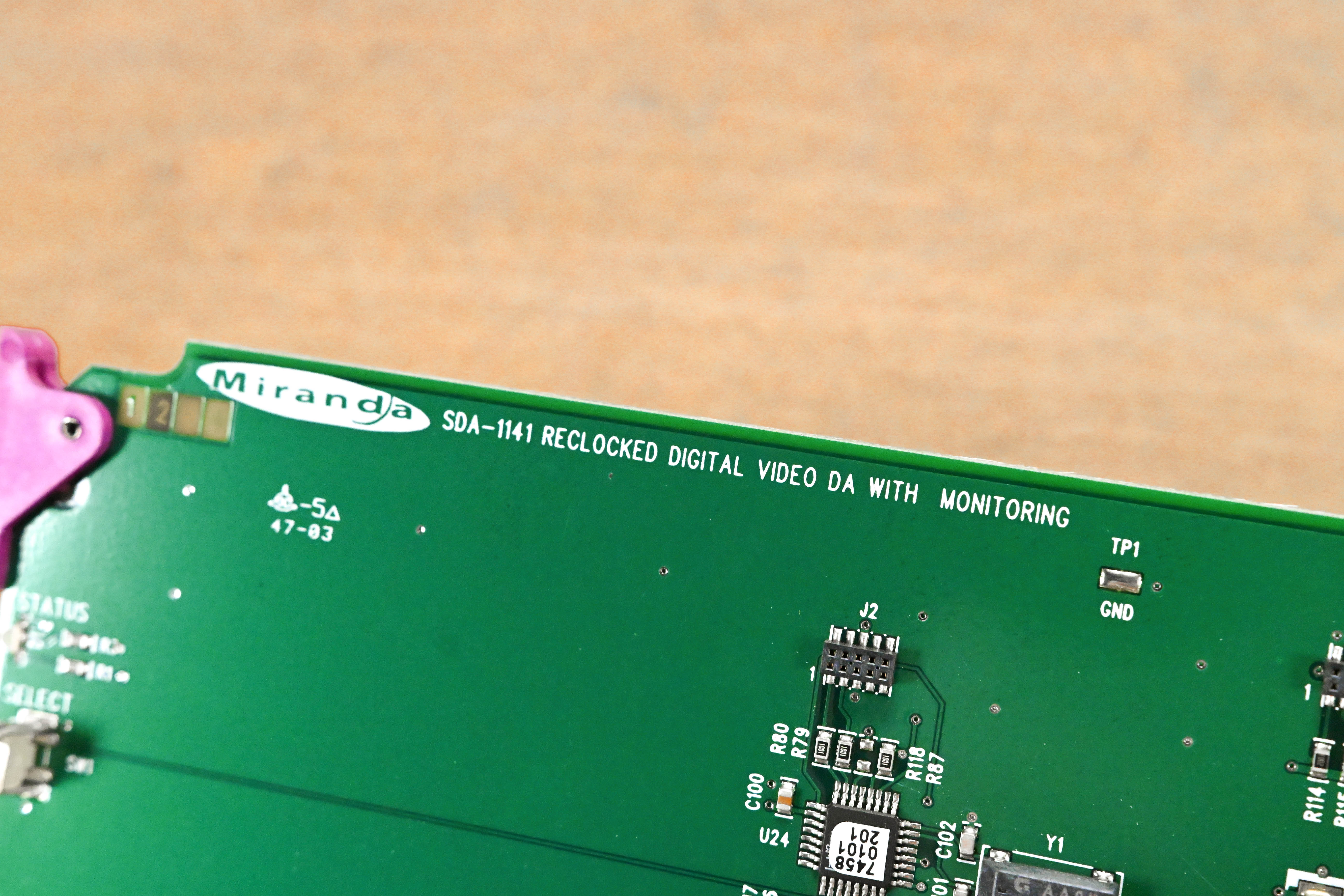 Miranda SDA-1141 Reclocked Digital Video DA with Monitoring Module