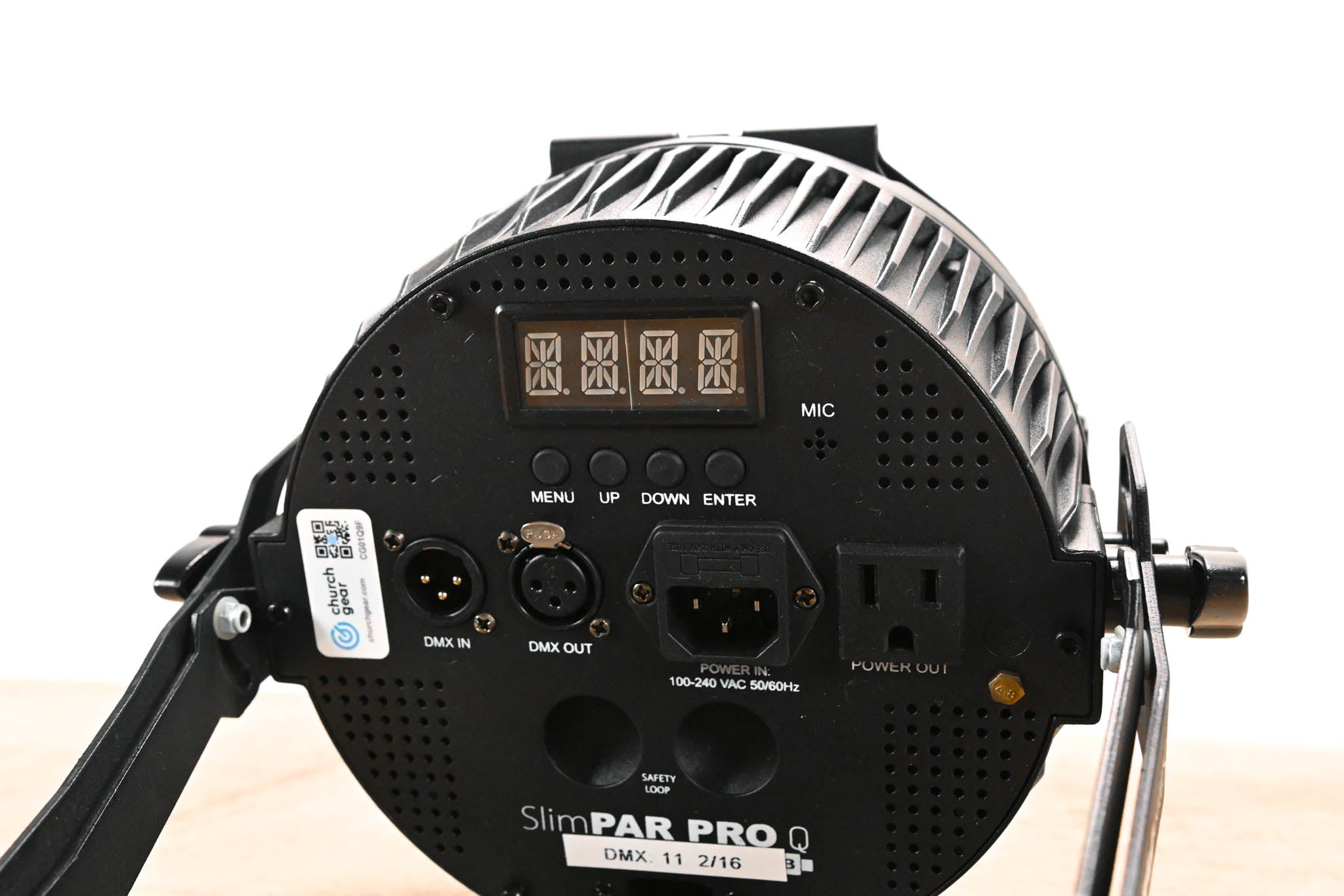 Chauvet SlimPAR Pro Q USB RGBA LED Low-Profile Par Wash Light