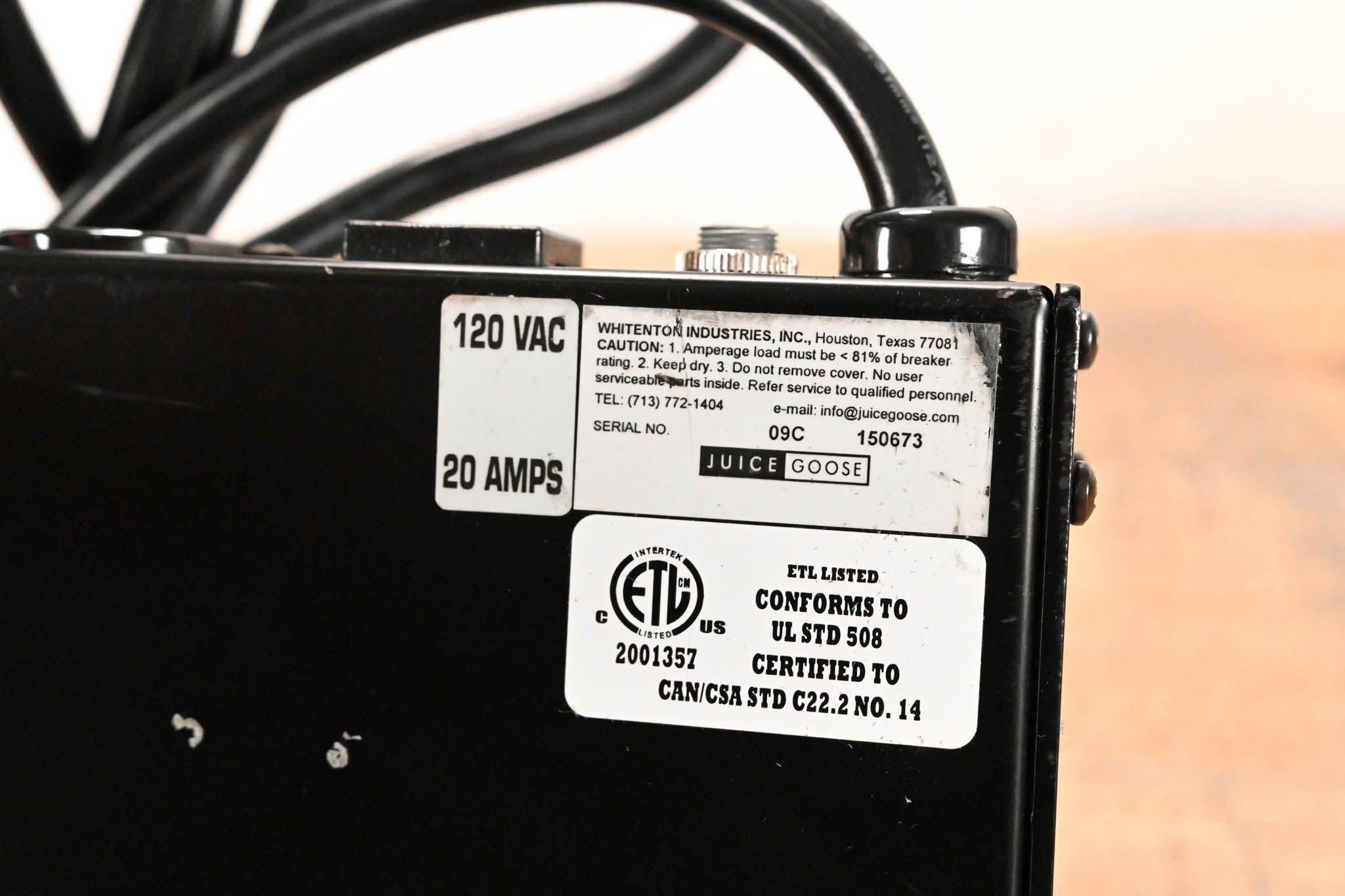 Juice Goose CQ-1520 Power Sequencer