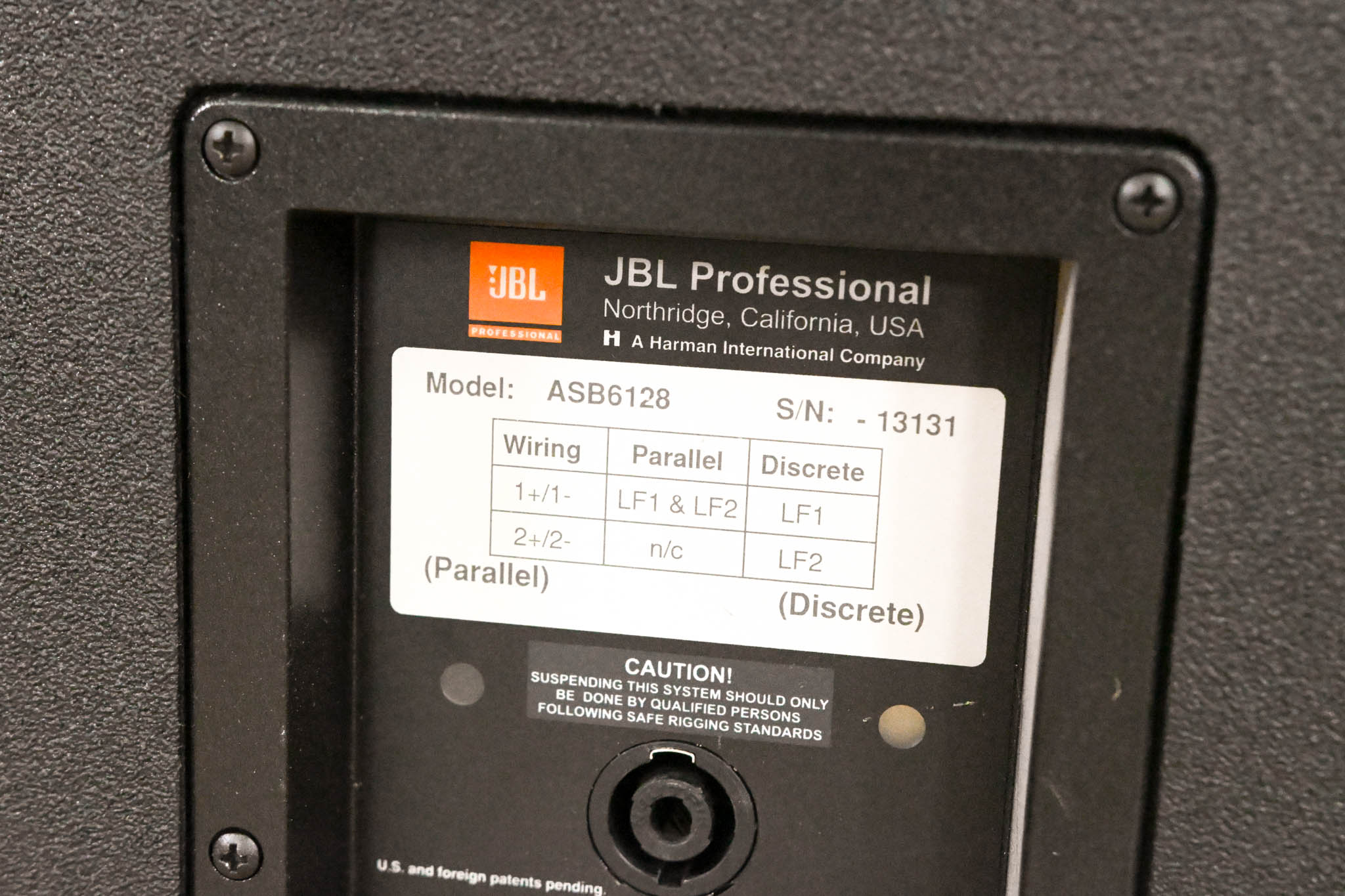 JBL ASB6128 High Power Dual 18" Passive Subwoofer