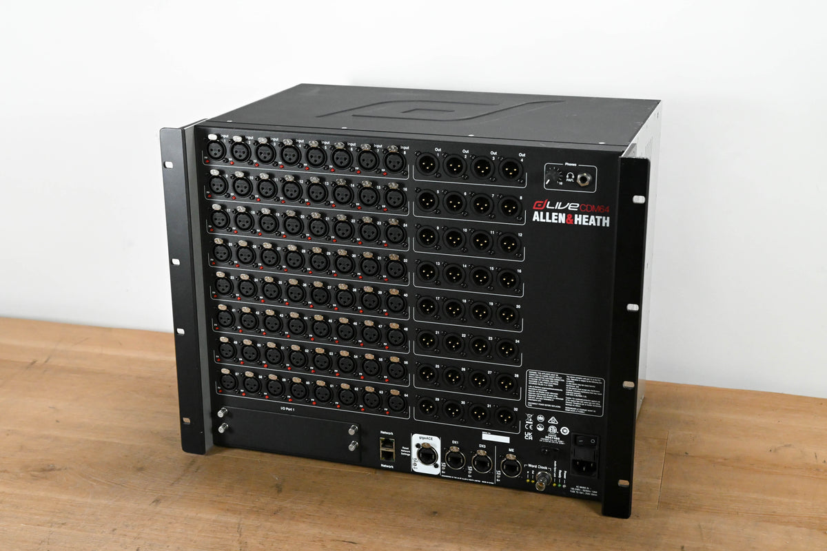 Allen & Heath dLive C3500 Control Surface w/ CDM64 64-in/32-out MixRack